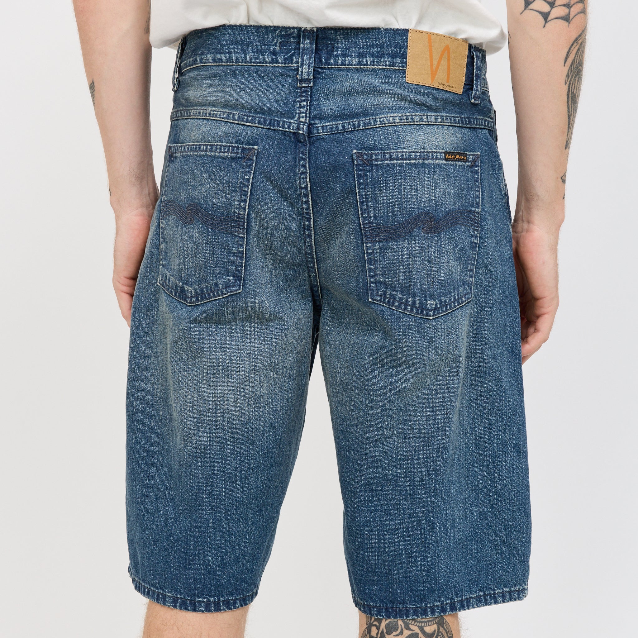 Zeb Denim Shorts Blue Painter
