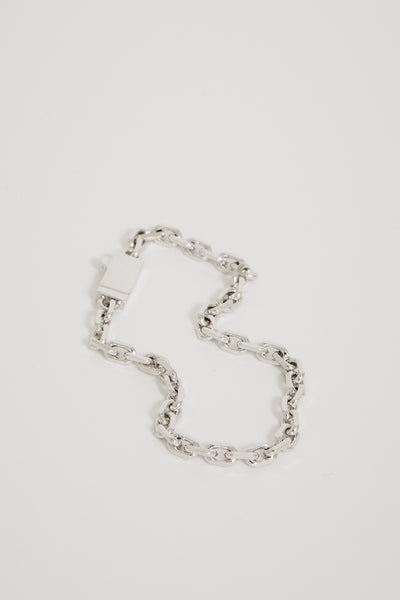 Numbering | Edge Cut Chain Bracelet Silver | Maplestore