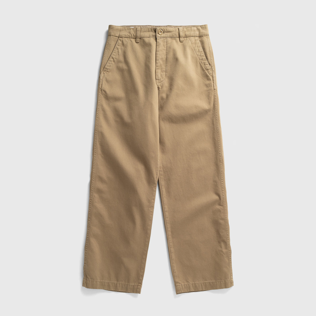 Nordmarka Broken Twill Chino Lead Grey