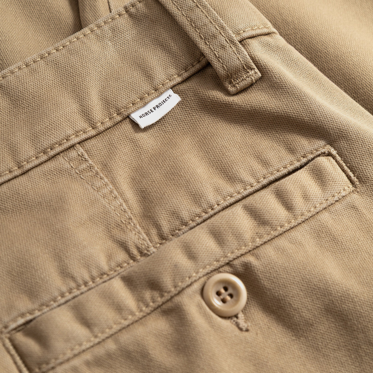 Nordmarka Broken Twill Chino Lead Grey