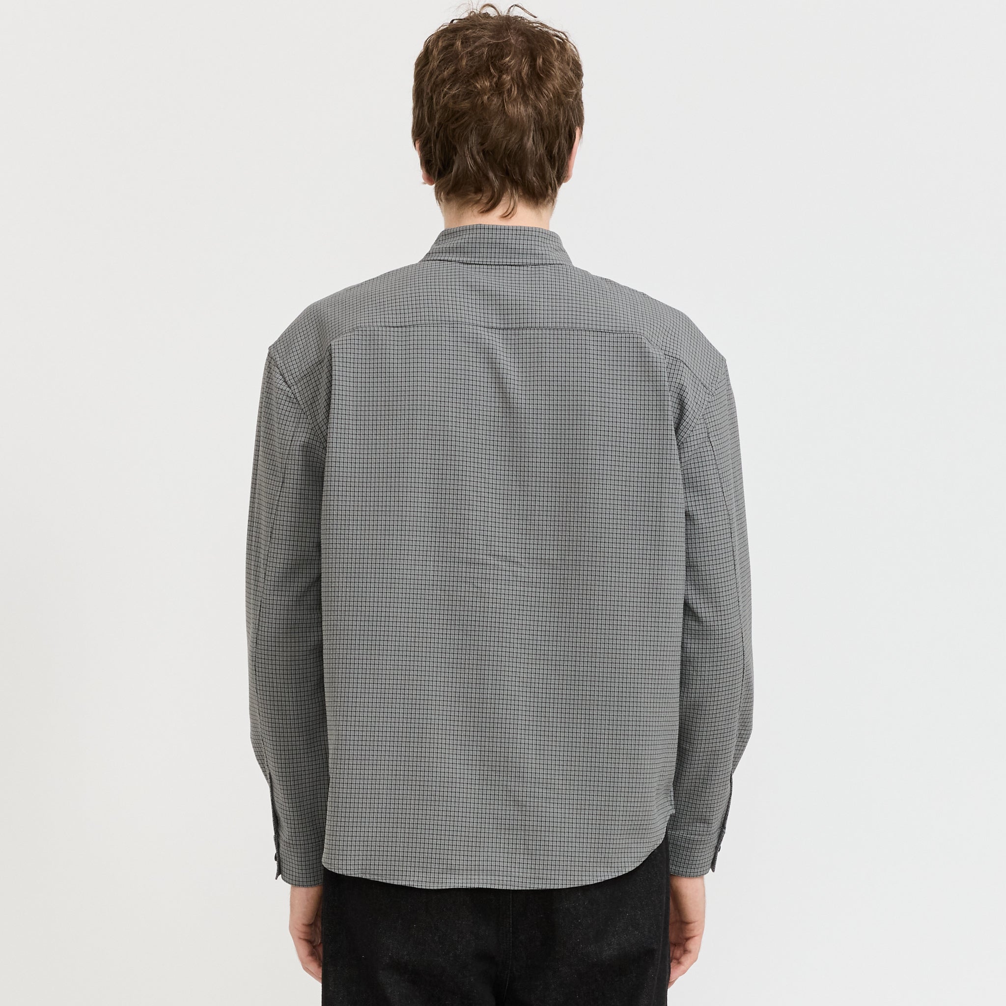 Plaid Shirt Charcoal/Black