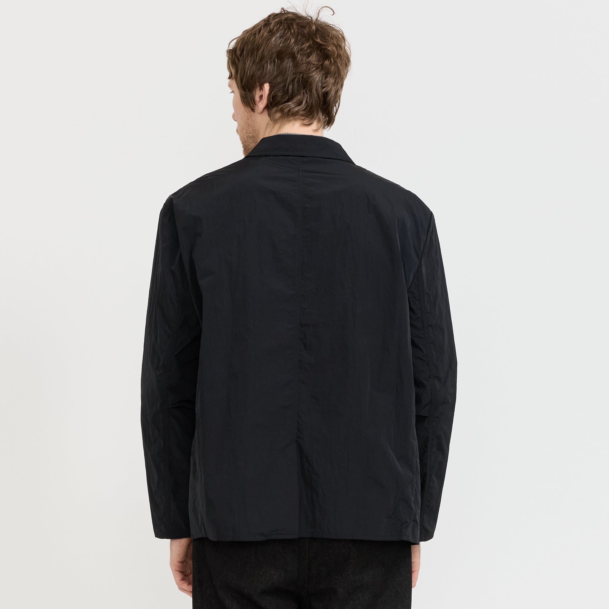 5 Button Blazer Black