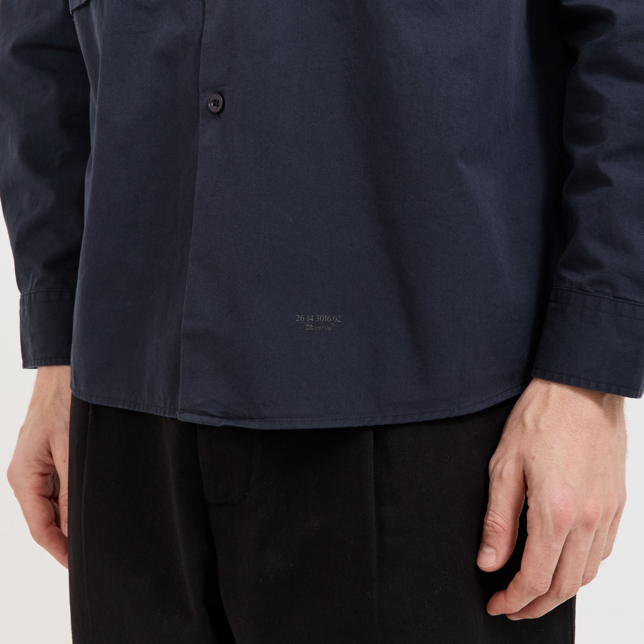 Panel Pocket Shirt Dark Navy