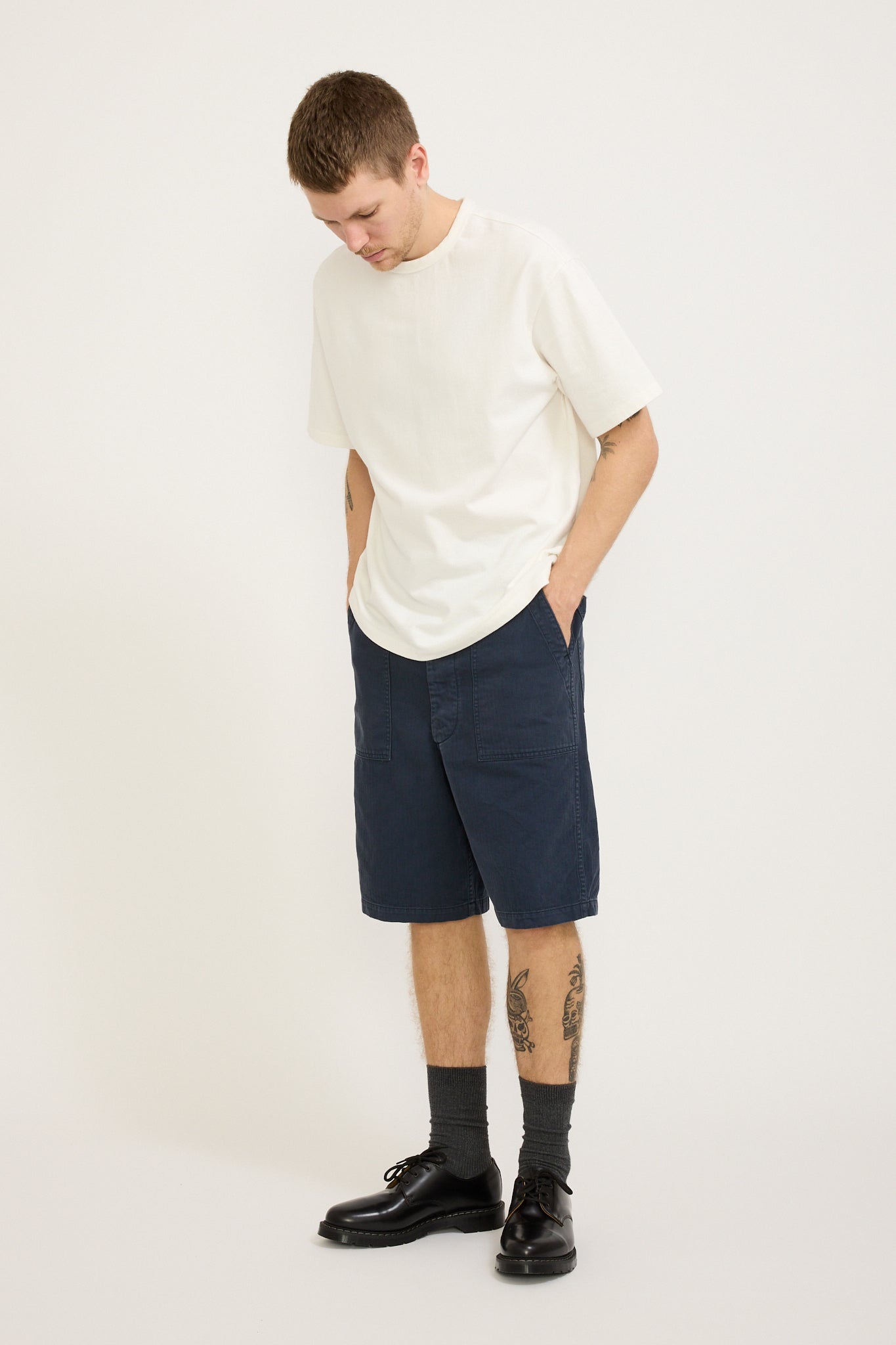 Summer Fatigue Shorts Navy