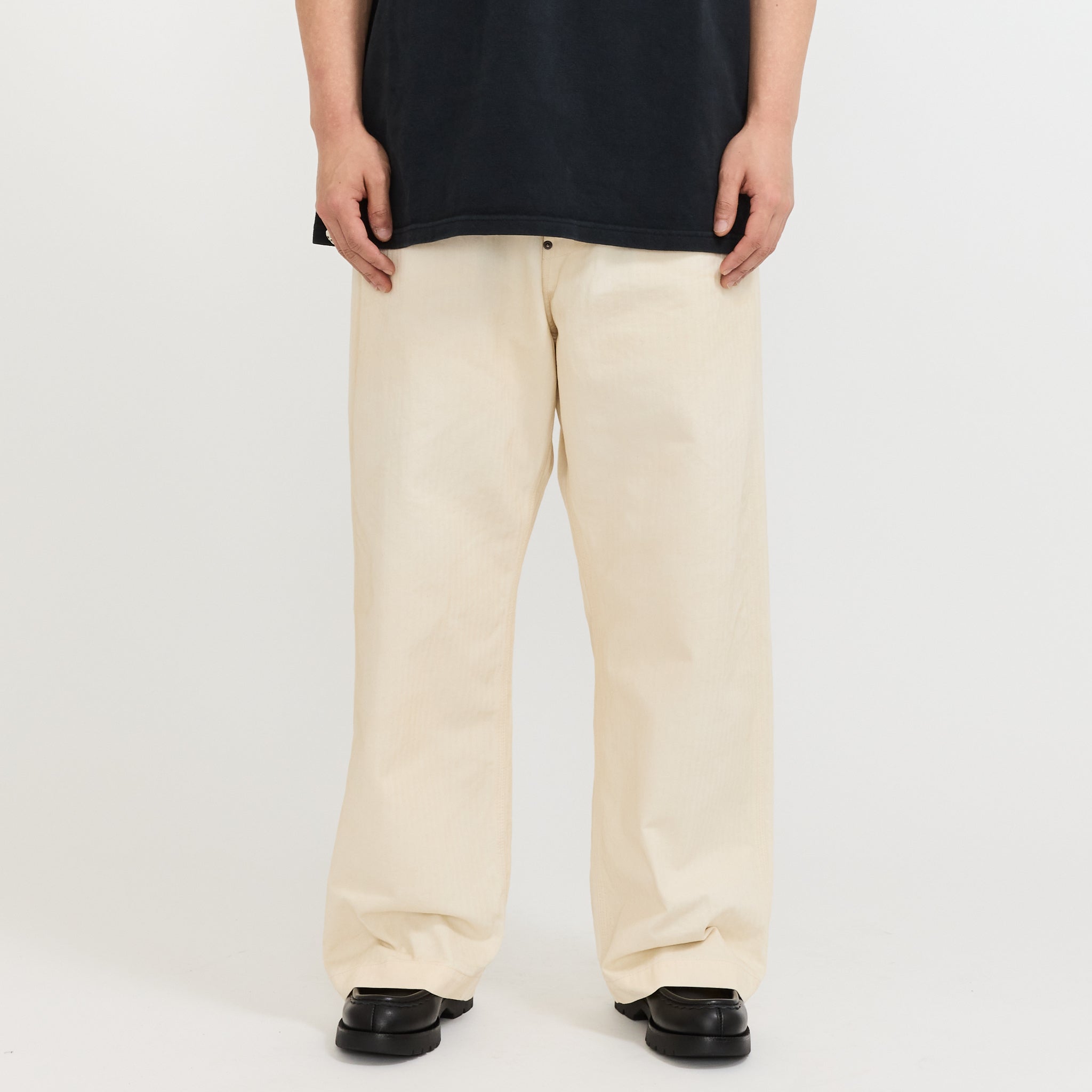 Bell Pants Ecru
