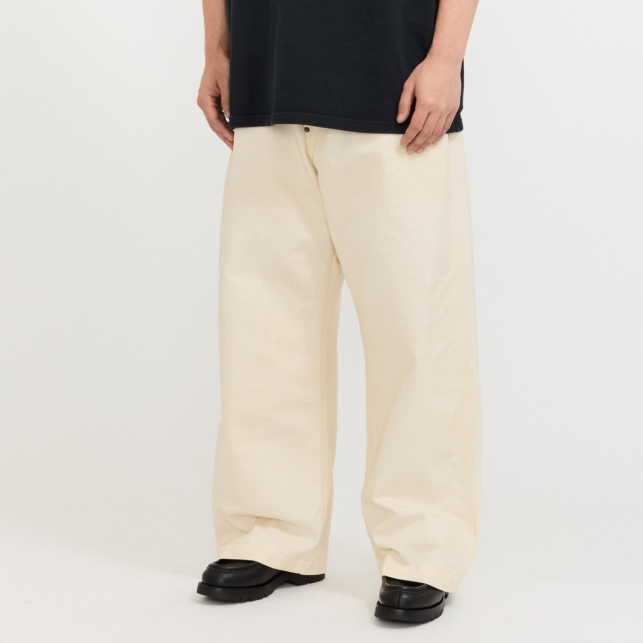 Bell Pants Ecru