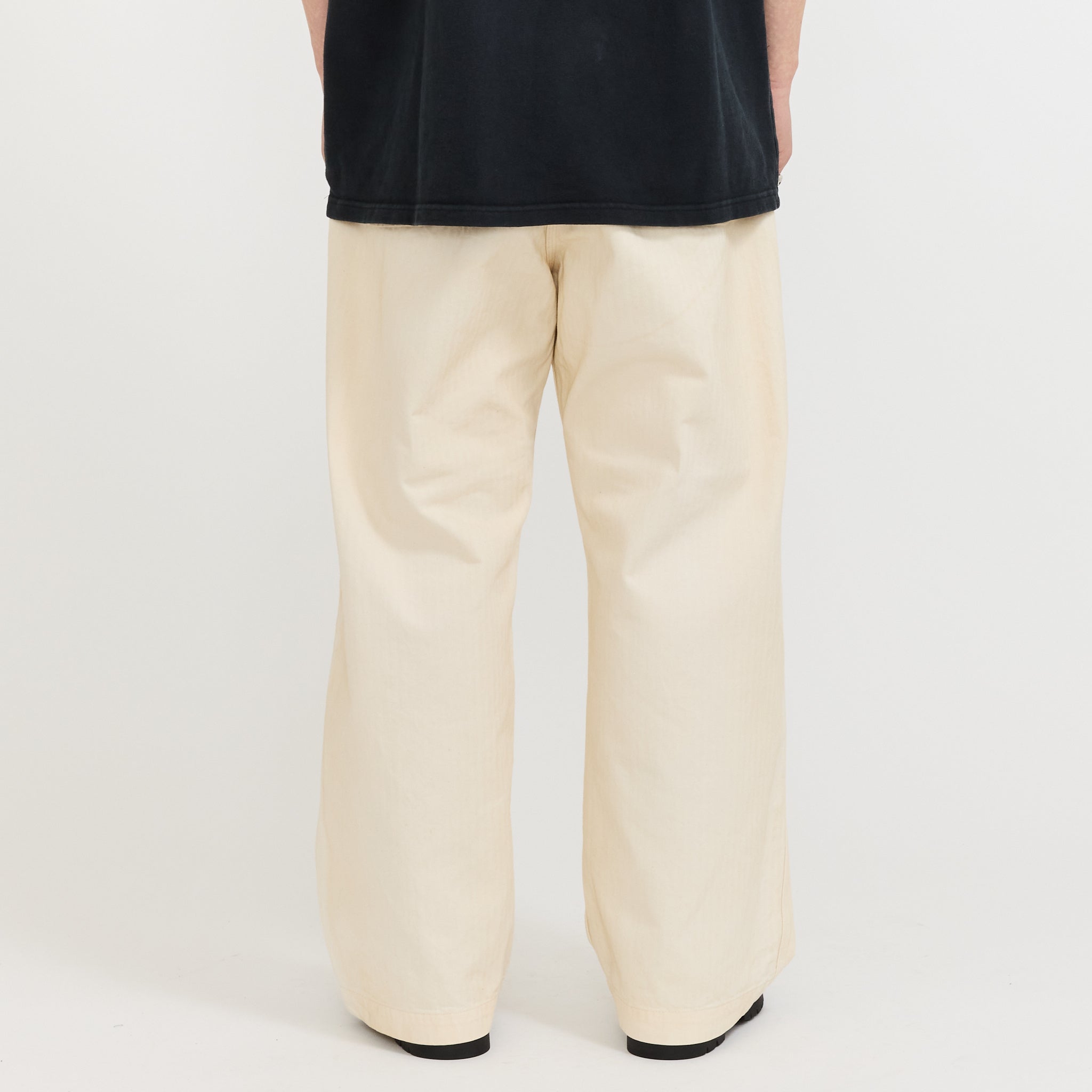 Bell Pants Ecru | Mens Denim from Ordinary Fits | Maplestore