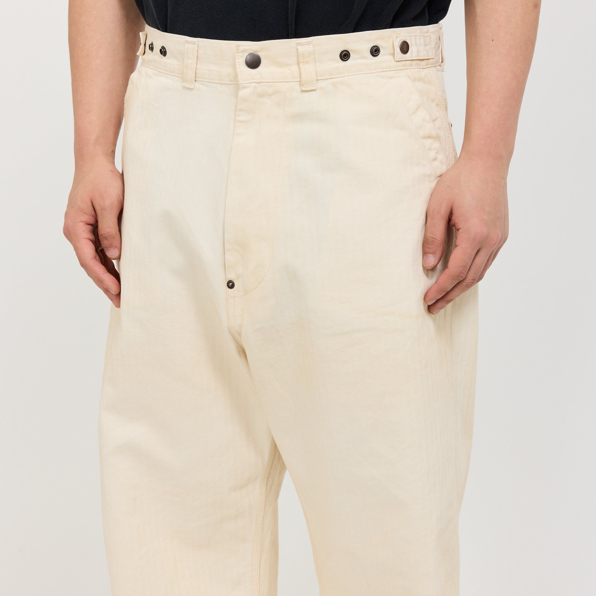 Bell Pants Ecru