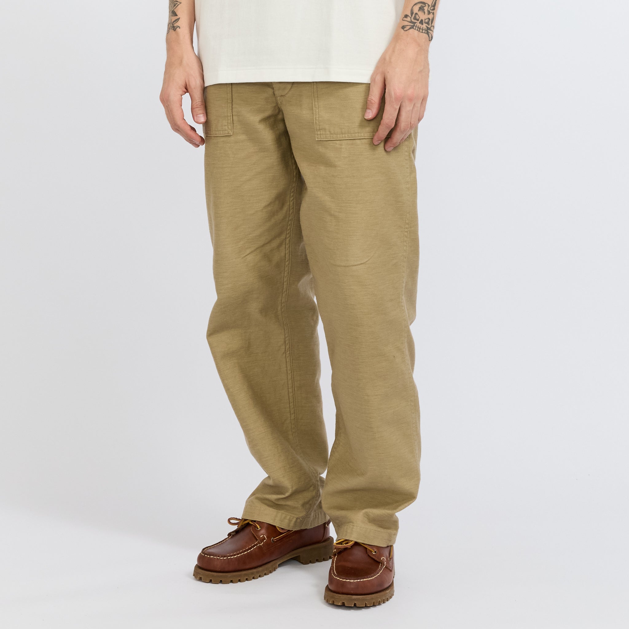 US Army Fatigue Pants Sand Beige | Orslow Mens Pants | Maplestore
