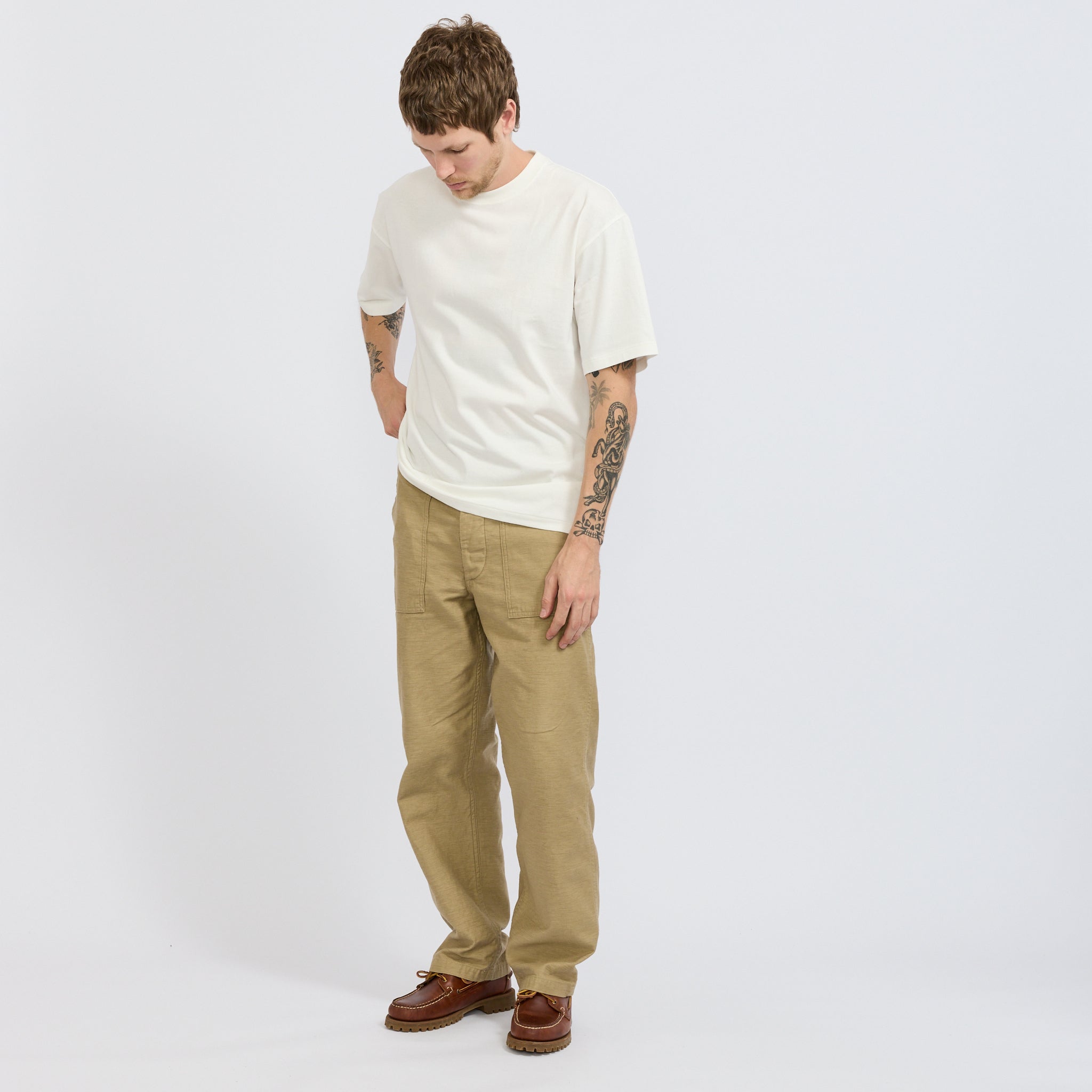 US Army Fatigue Pants Sand Beige | Orslow Mens Pants | Maplestore