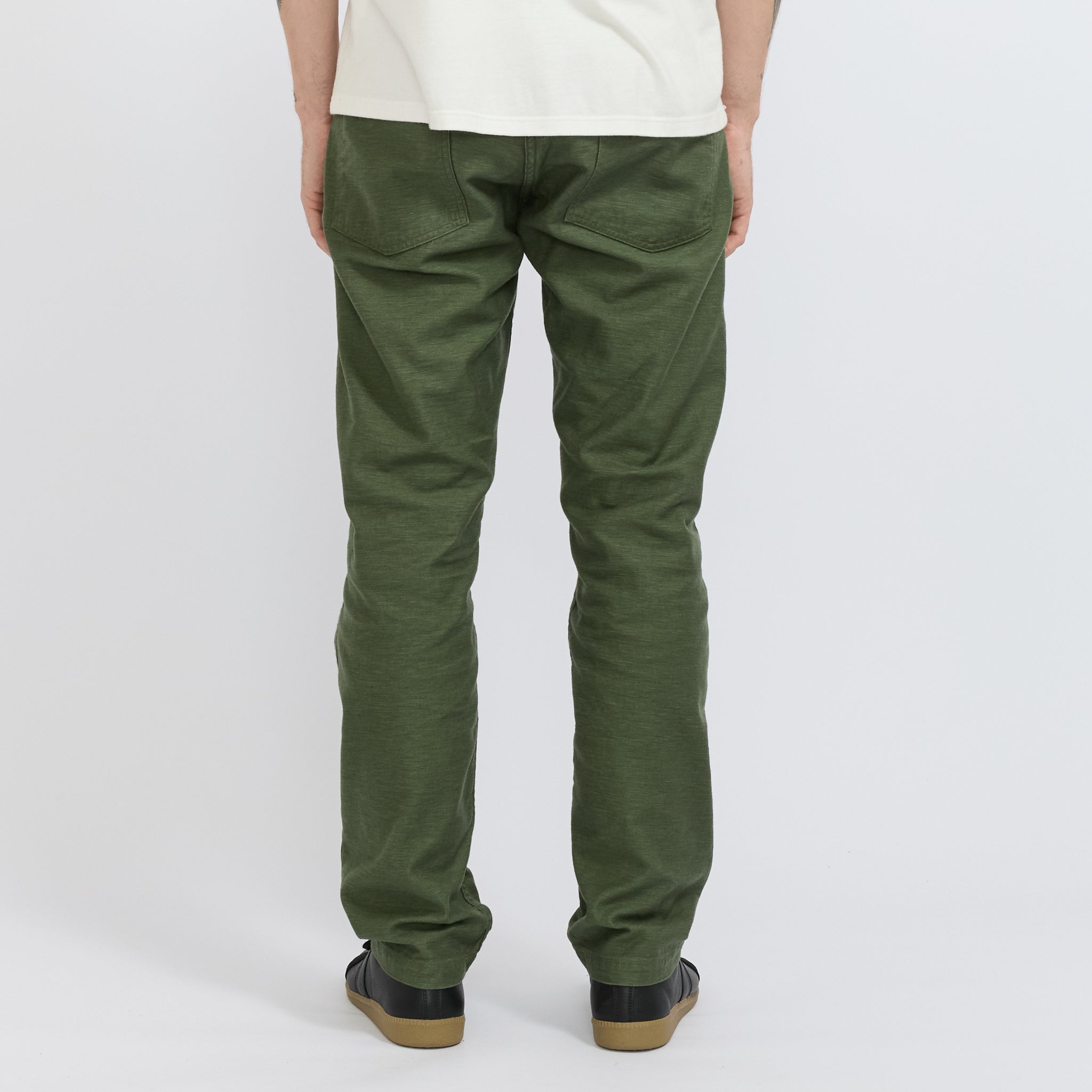 Slim Fit Fatigue Pants Green | Orslow Japan | Maplestore