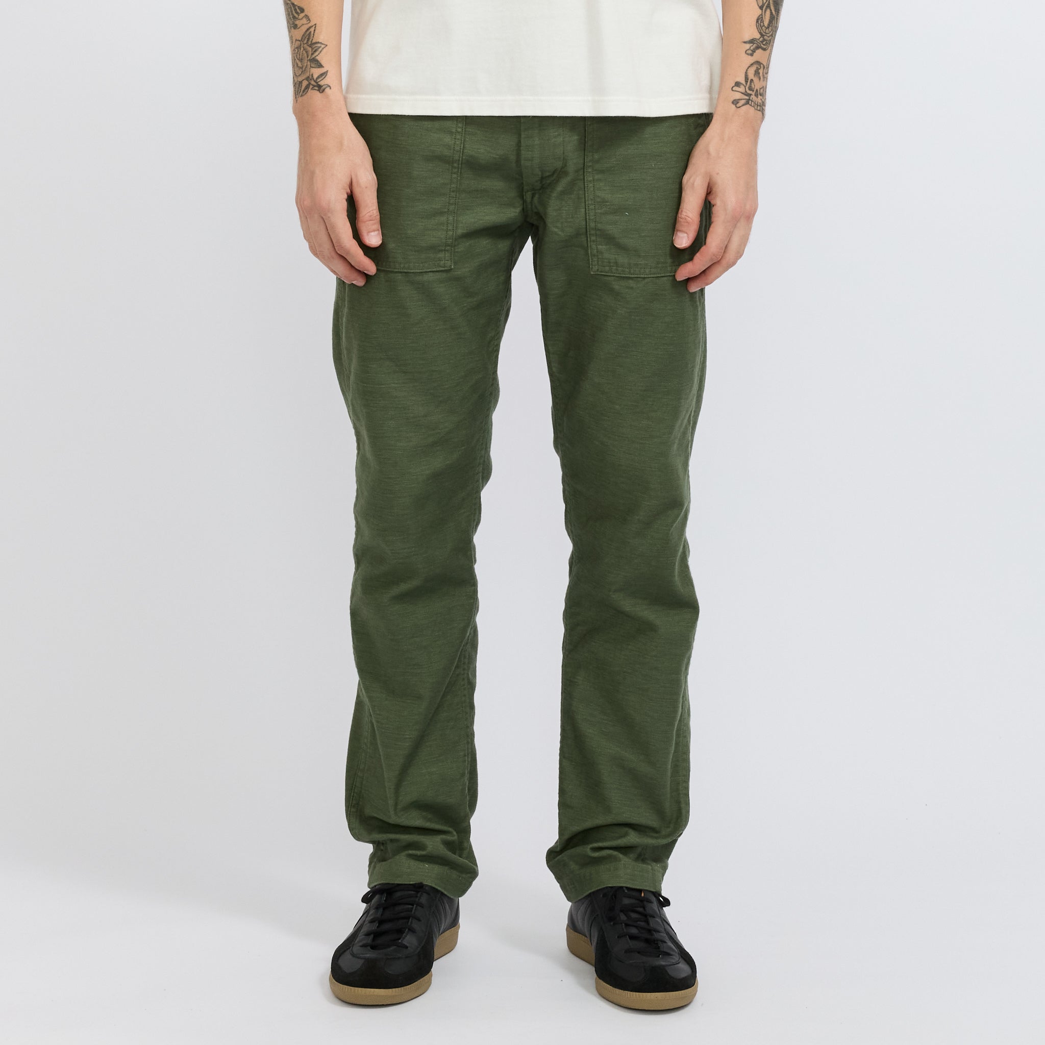 Slim Fit Fatigue Pants Green | Orslow Japan | Maplestore