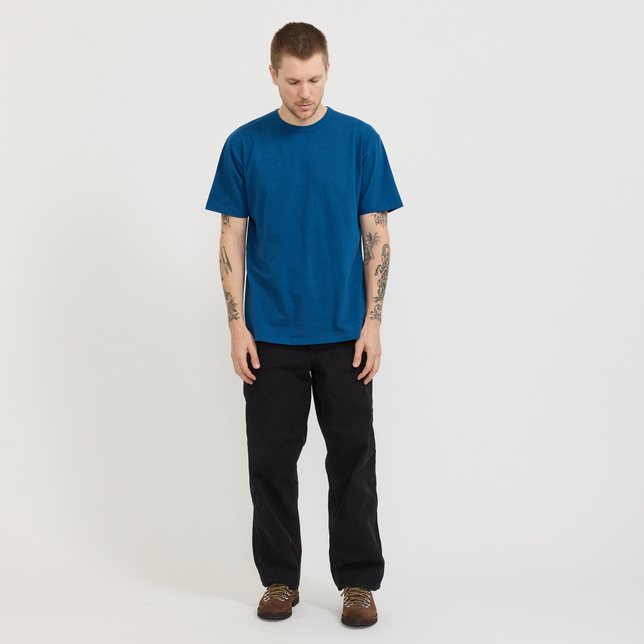 Dad's Fit Oxford Painter Pants Black | Maplestore