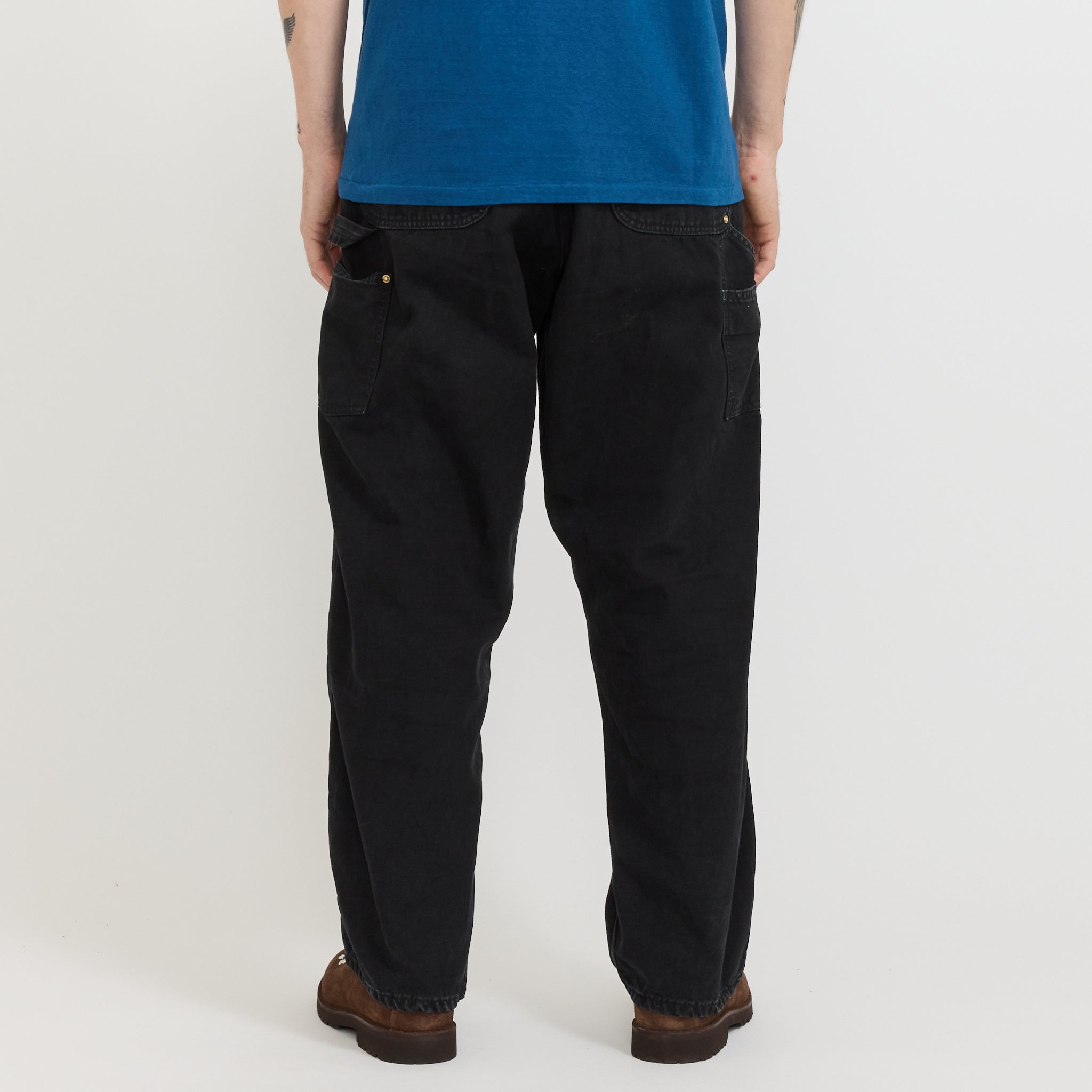 Orslow Dad's Fit Oxford Painter Pants Black | Maplestore