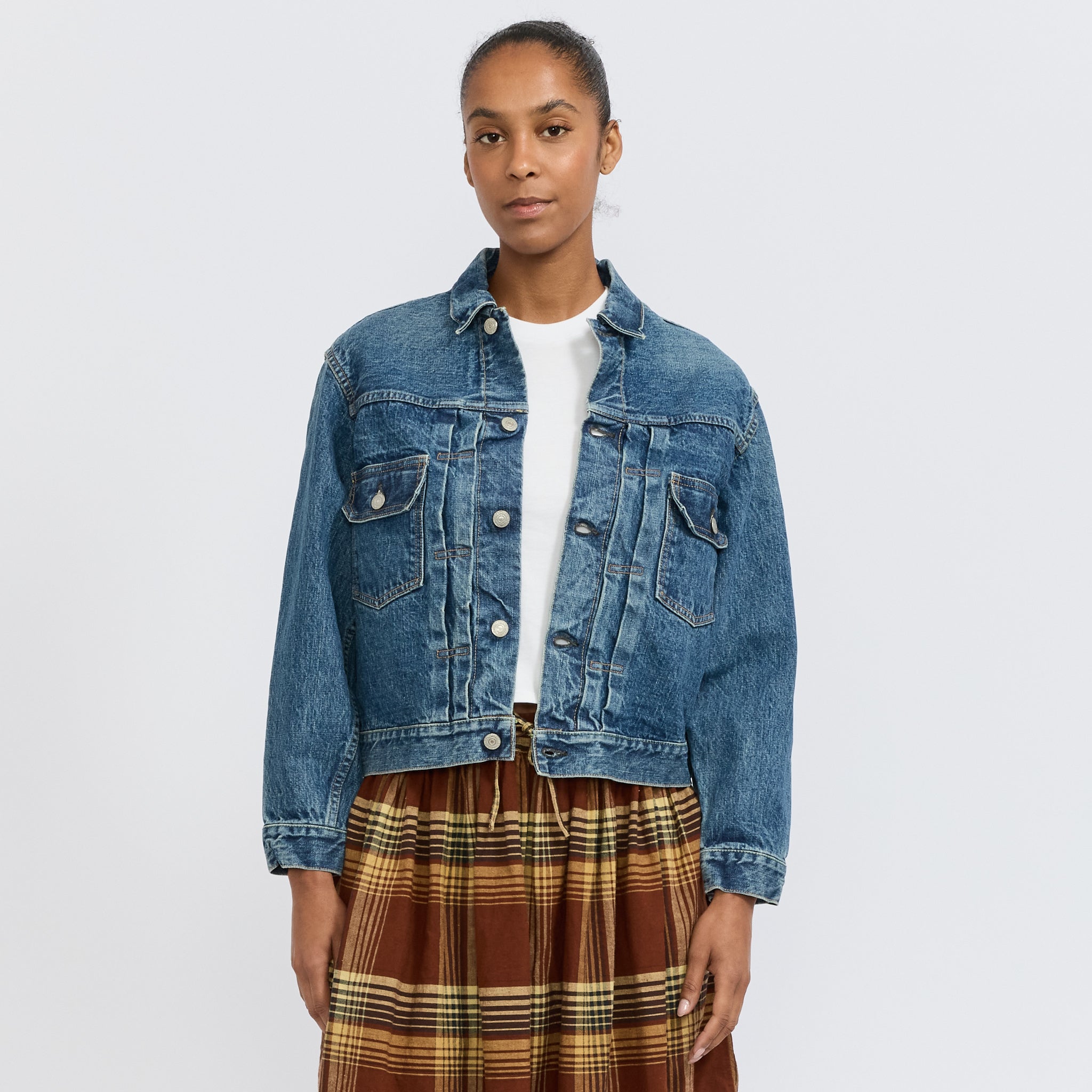 Type 2 1950's Denim Jacket Used Wash