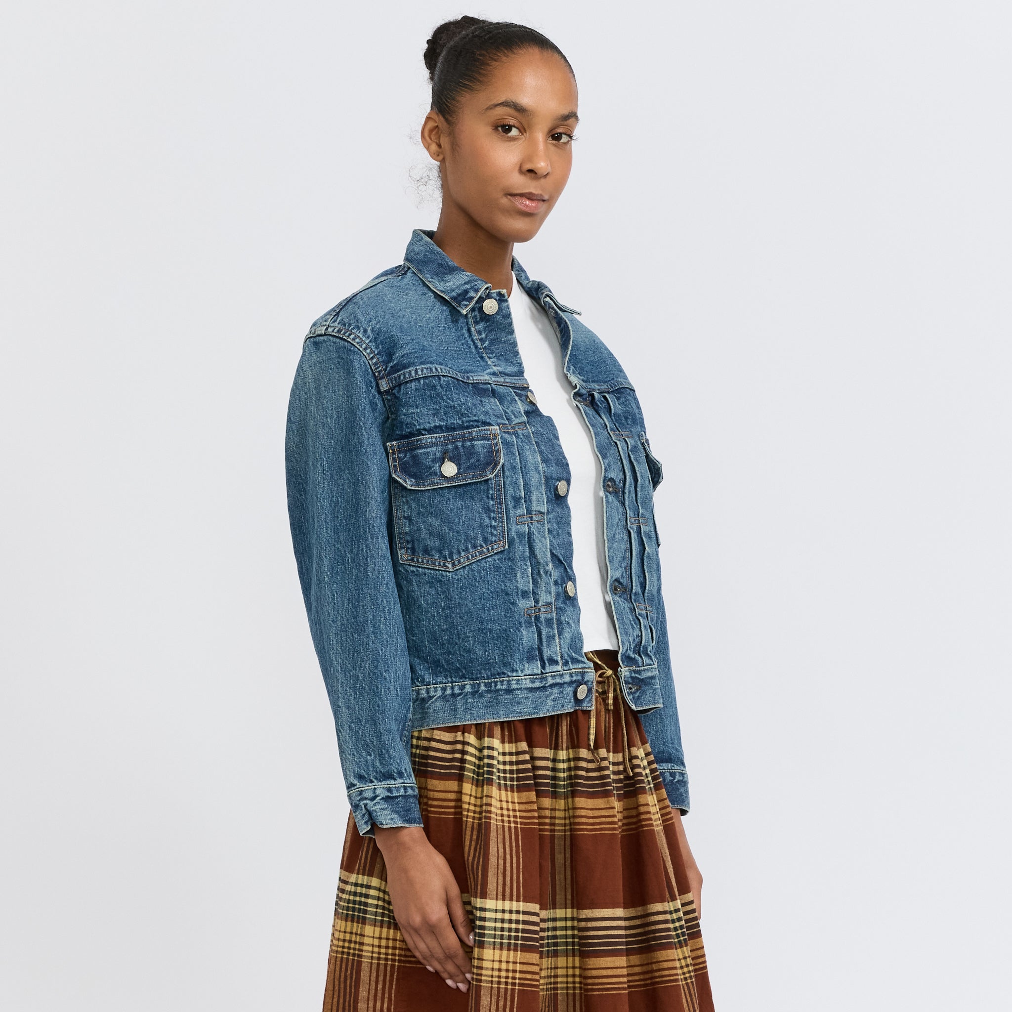 Type 2 1950's Denim Jacket Used Wash
