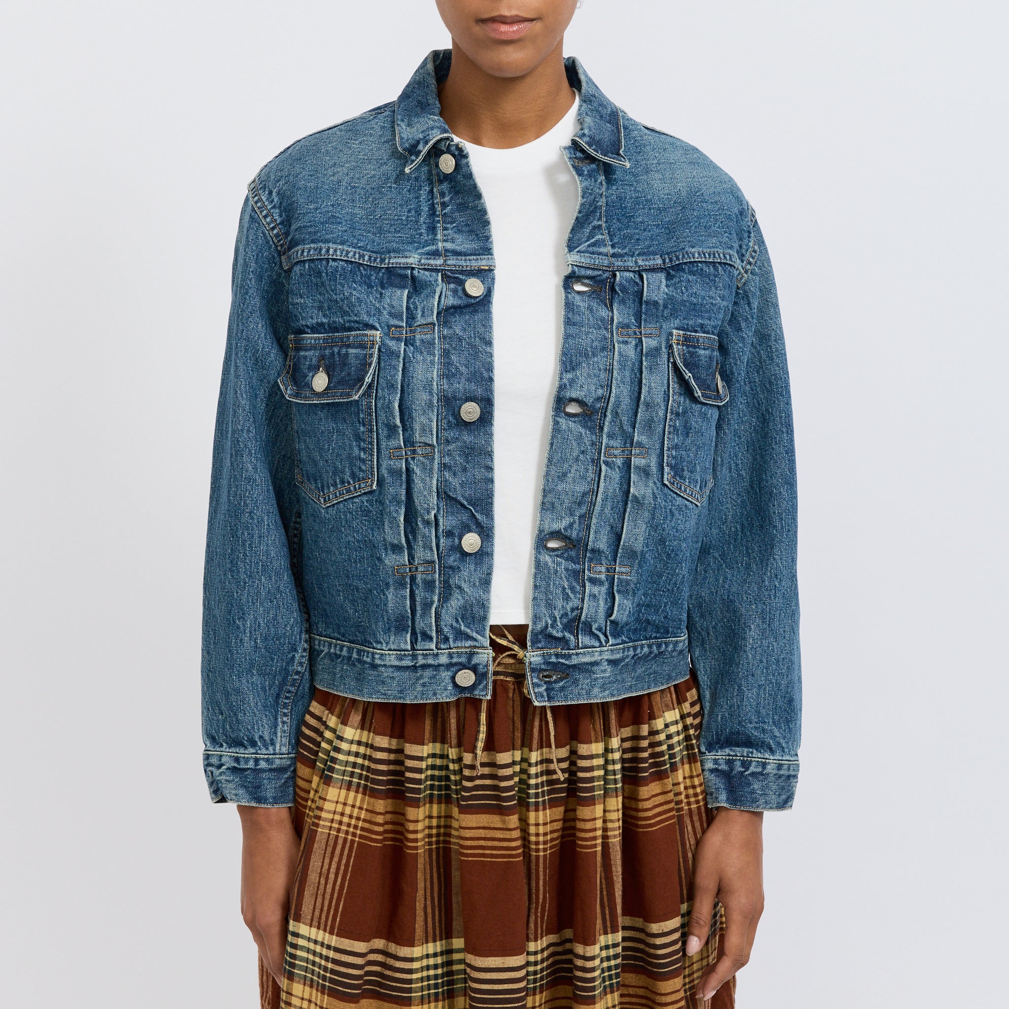 Type 2 1950's Denim Jacket Used Wash