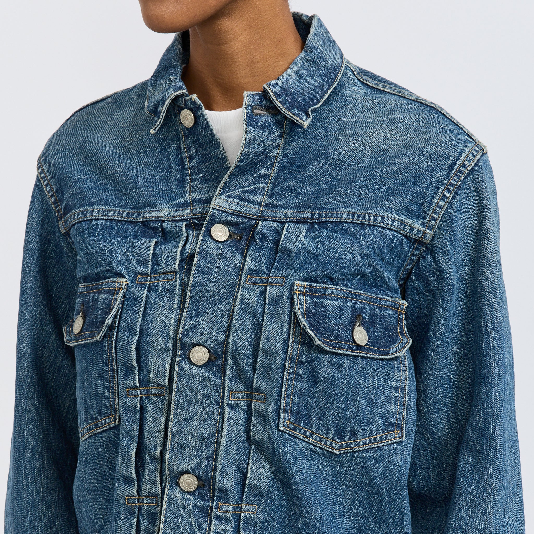 Type 2 1950's Denim Jacket Used Wash