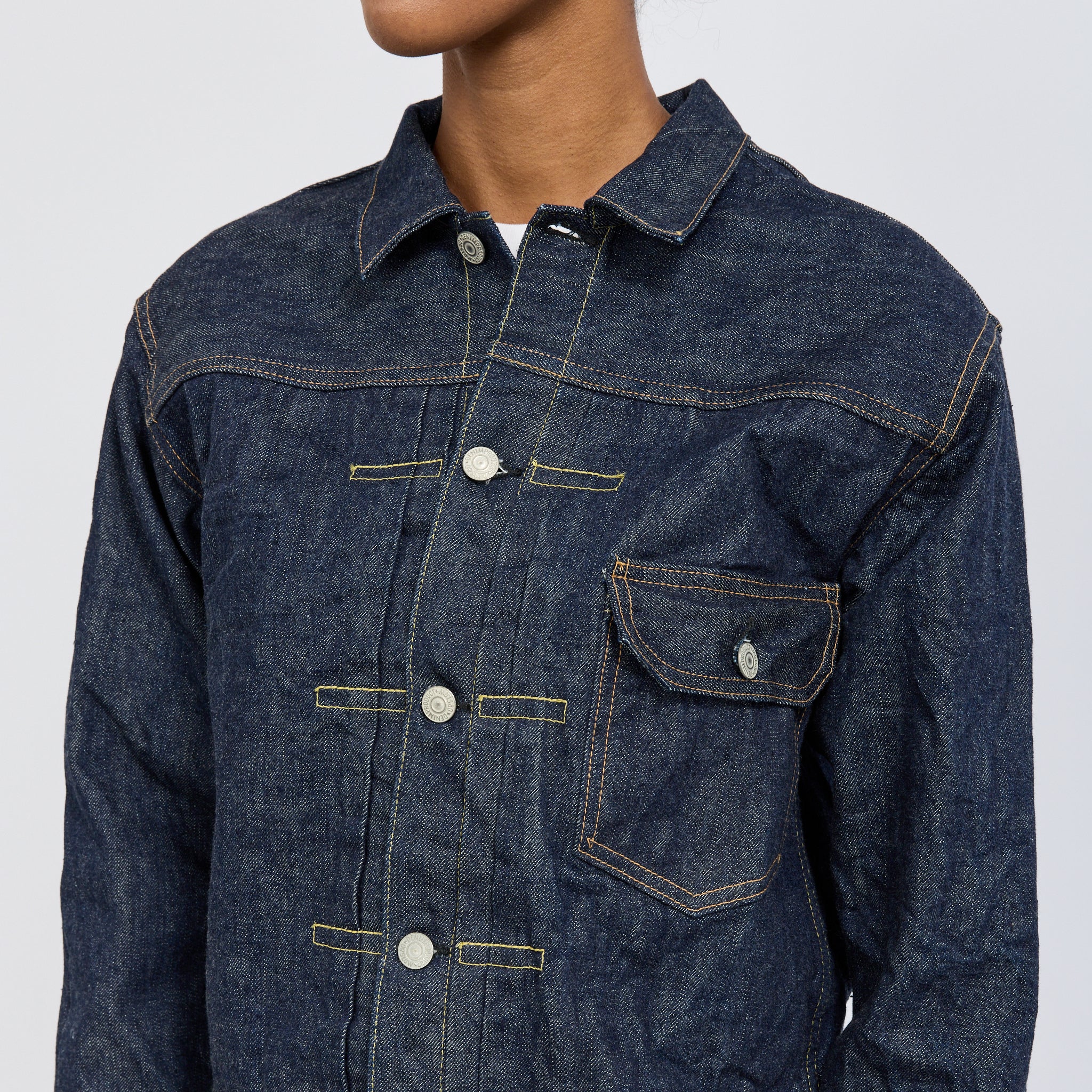 Type 1 40's Pleated Front Jacket One Wash Womens