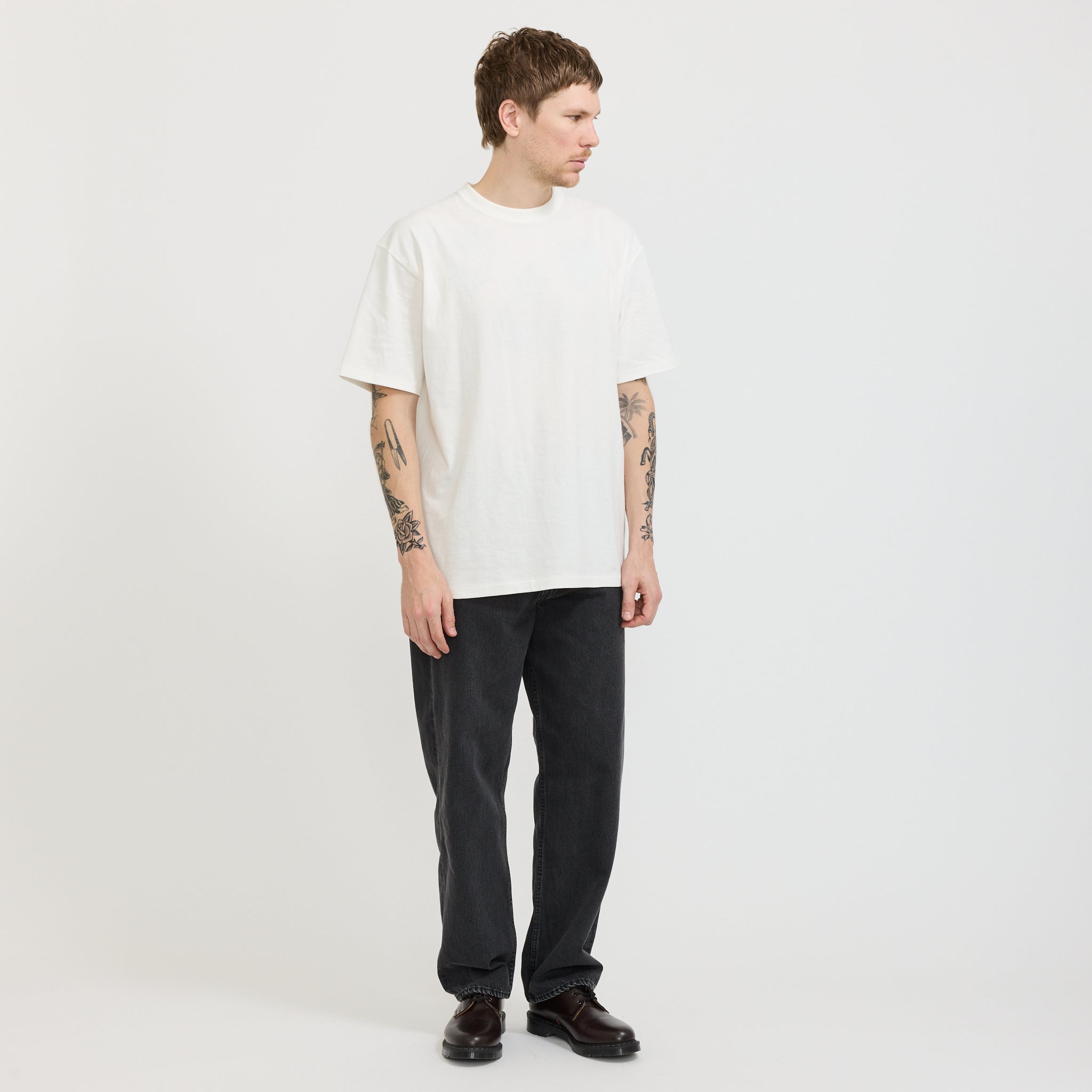 101 Dad's Fit Pants Black Denim Stone