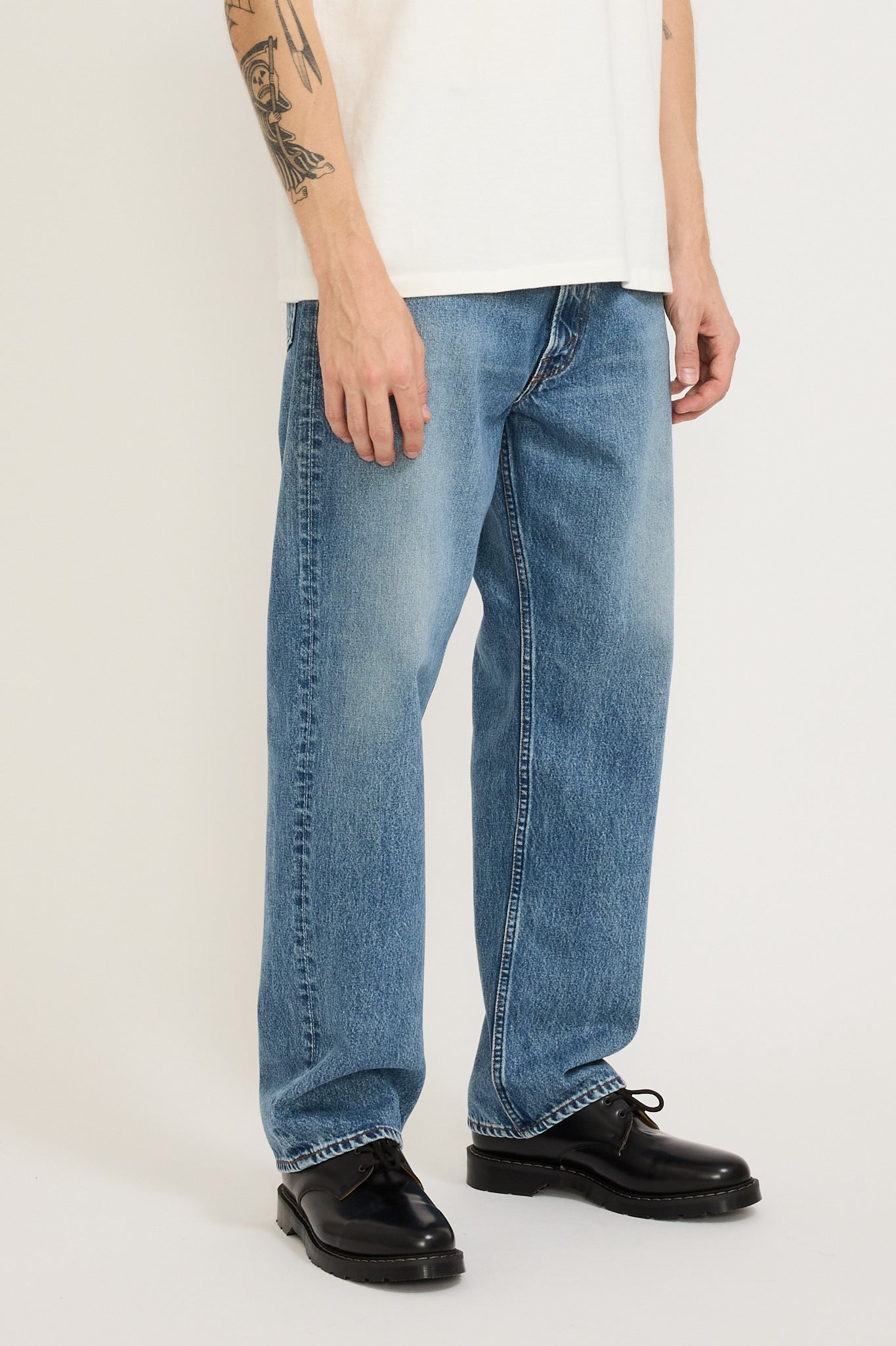 101 Dad's Fit Denim Pants Denim Used