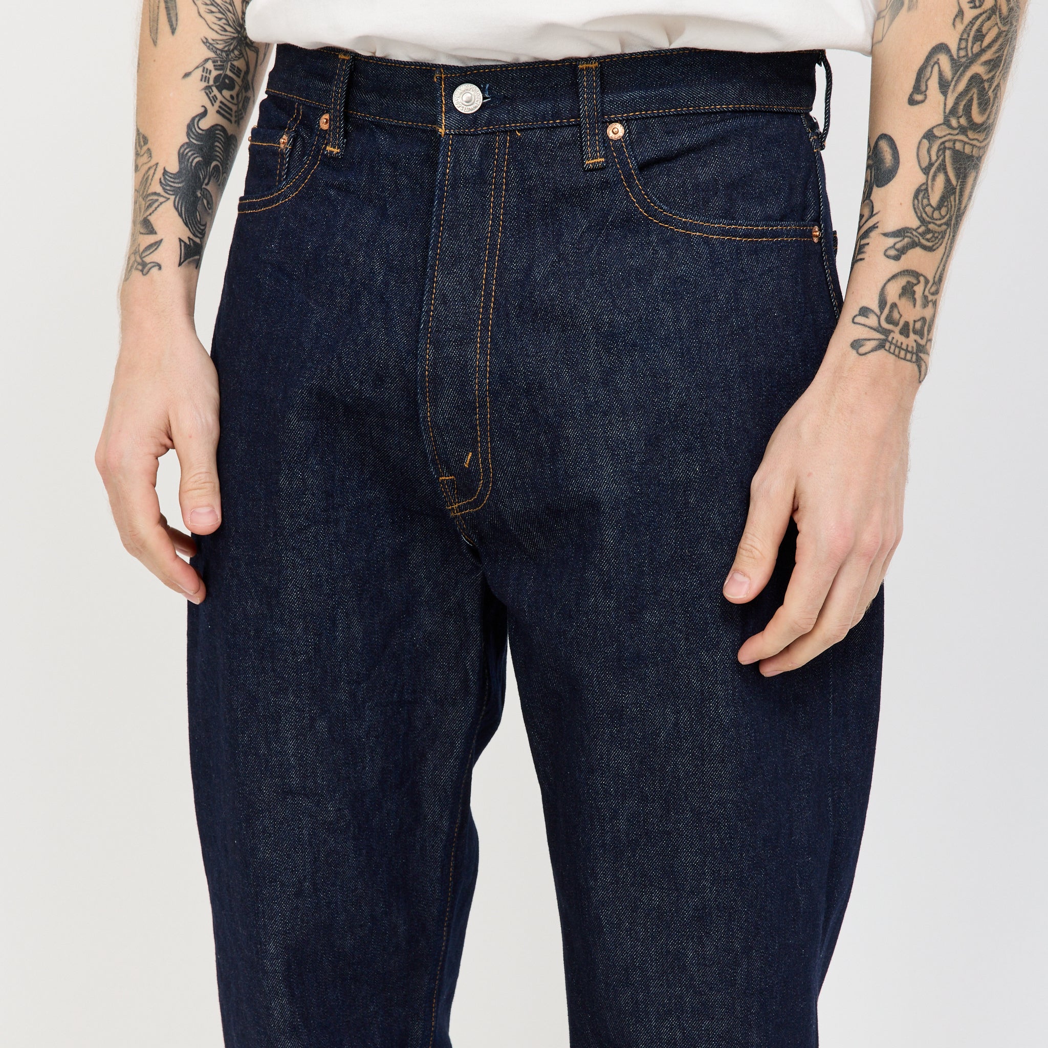 101 Dad's Fit Denim Pants One Wash