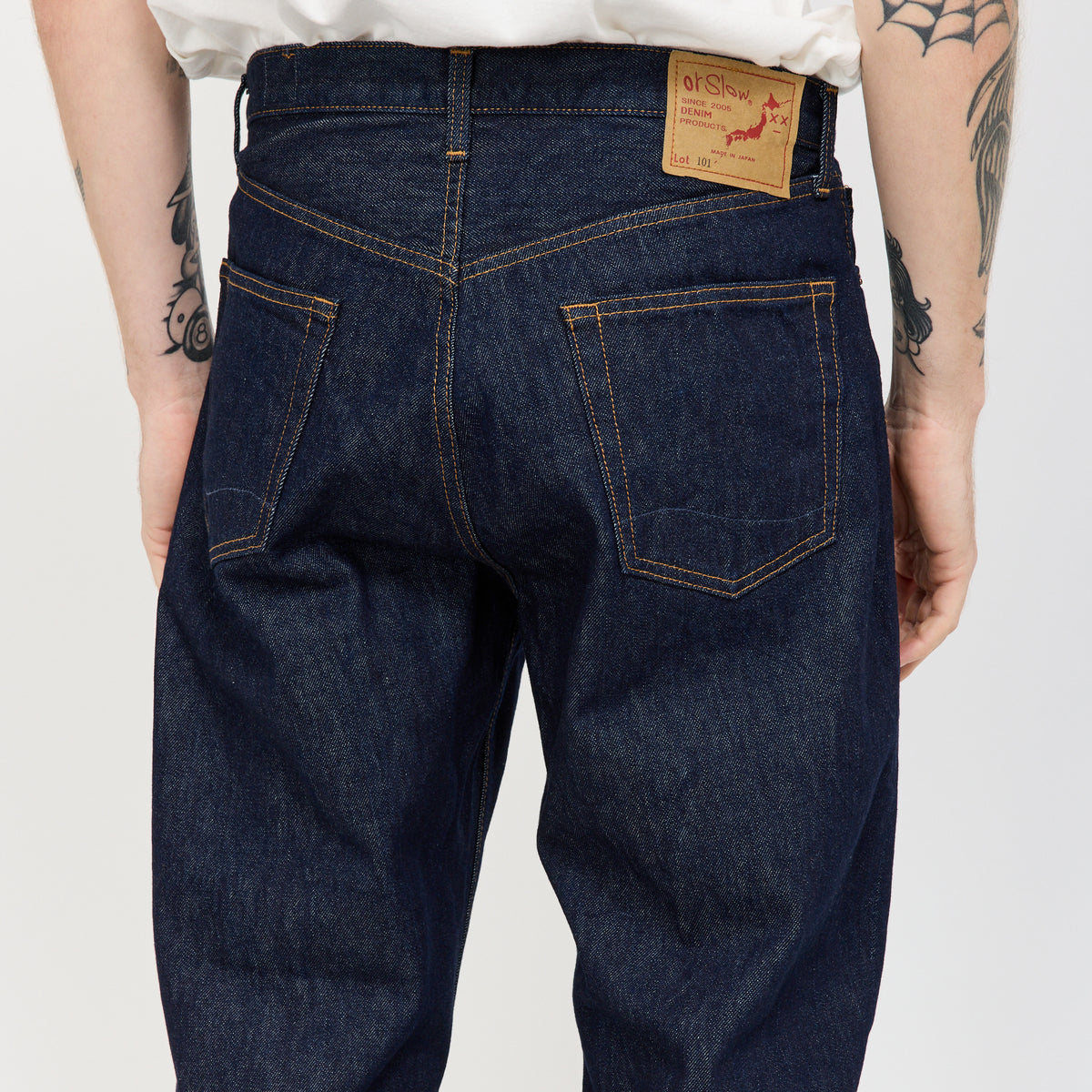 101 Dad's Fit Denim Pants One Wash