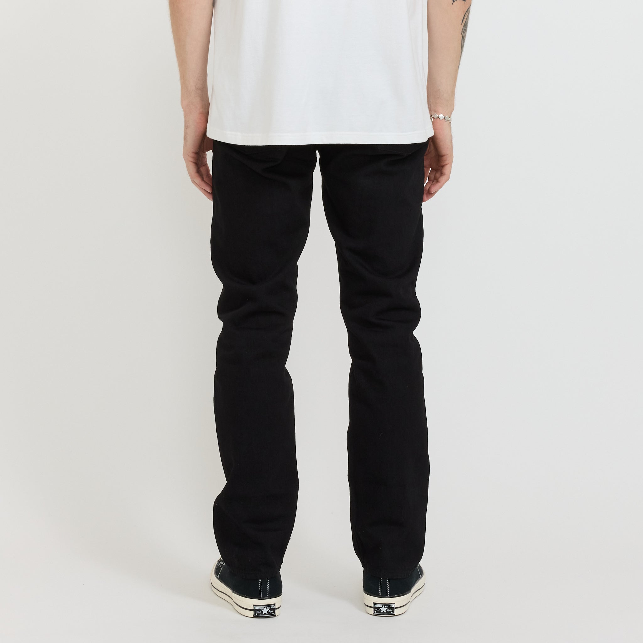 Orslow | 107 Ivy Fit Black Denim | Maplestore