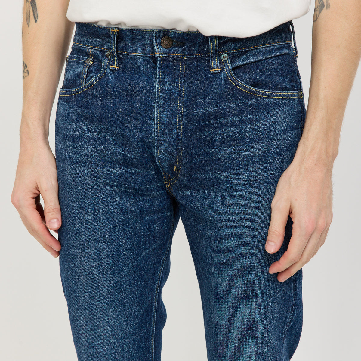 Orslow 107 Ivy Fit Selvedge Denim 2 Year Wash Maplestore