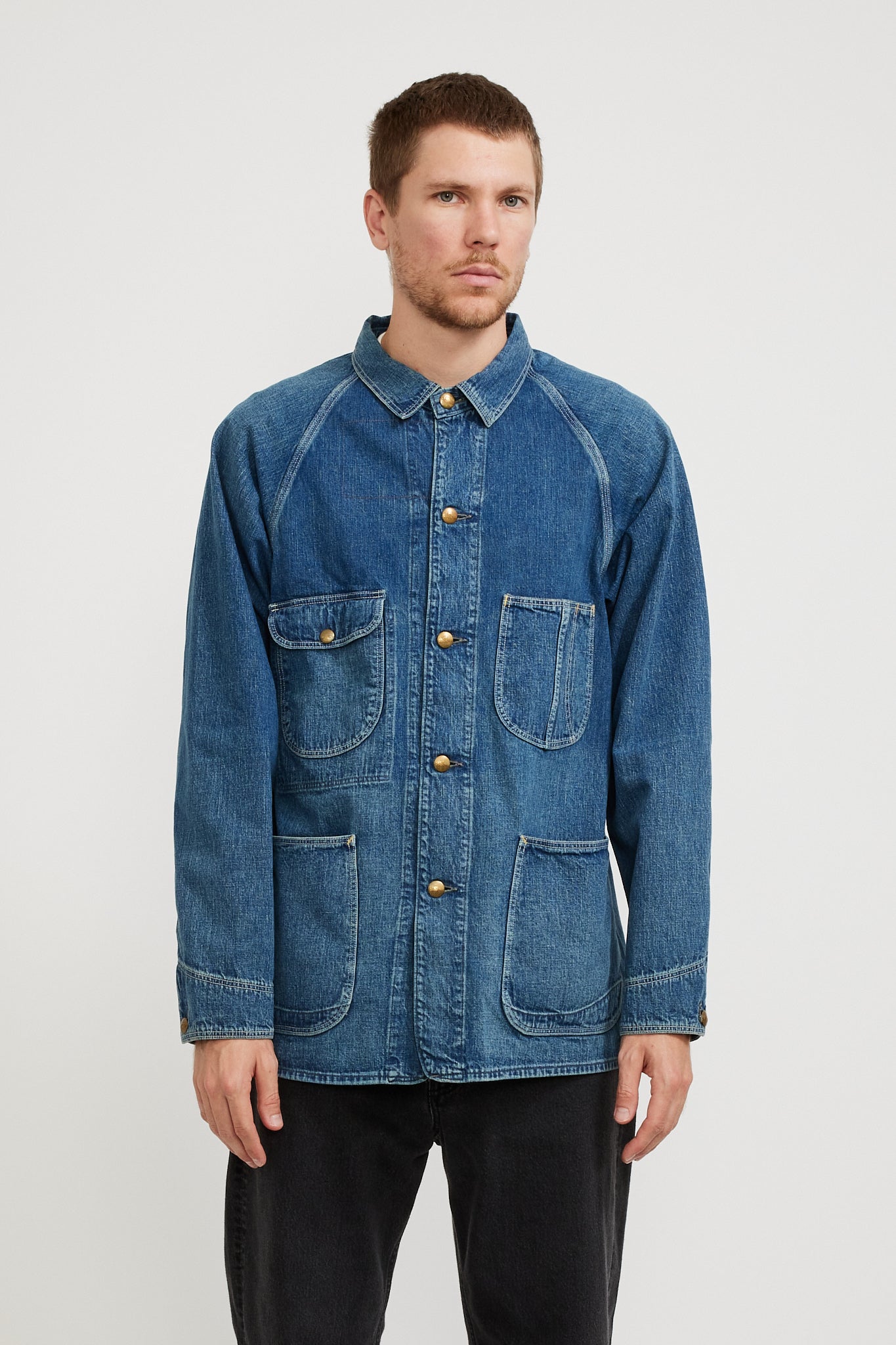 Orslow 1950's Coverall Used Wash Denim Used | Maplestore