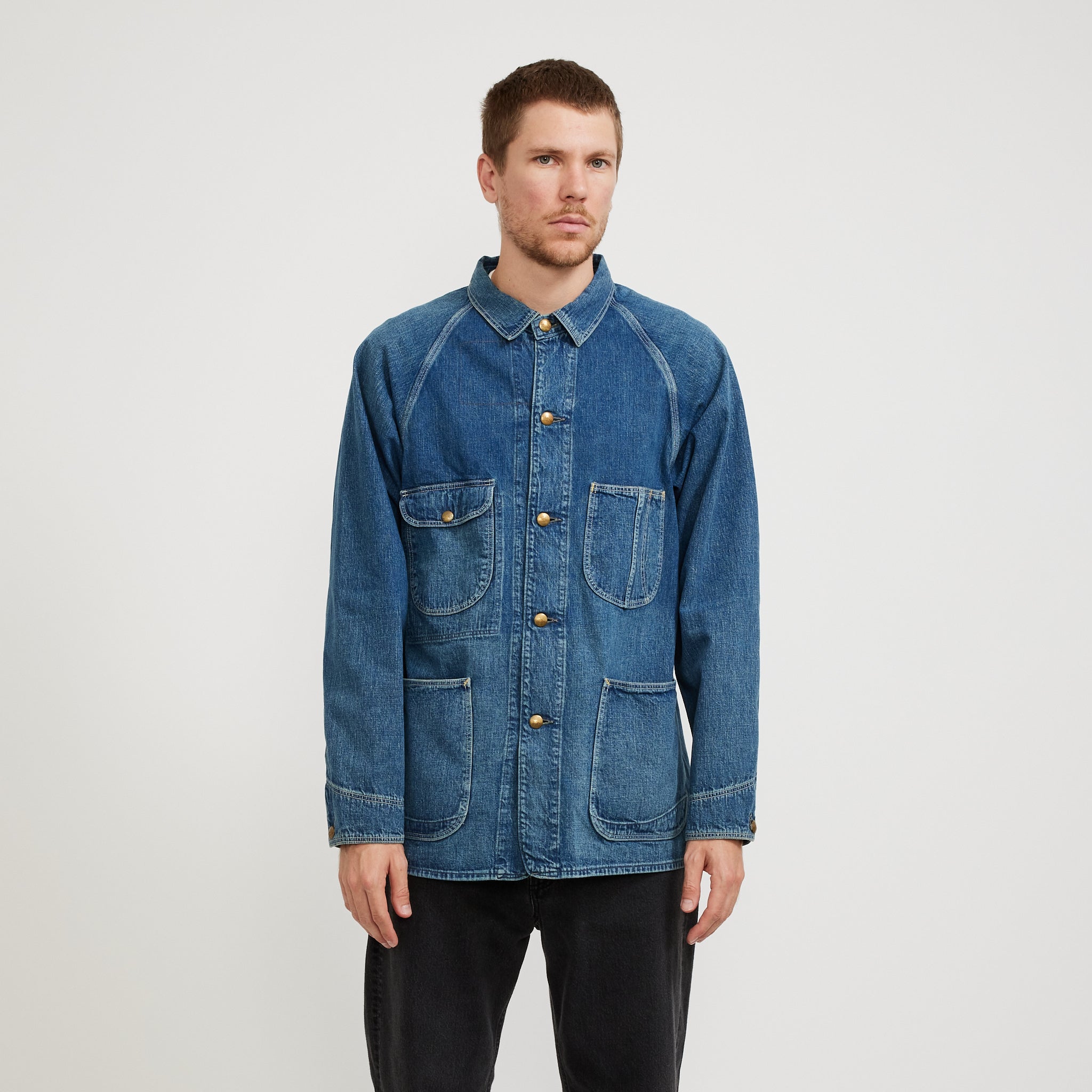 Orslow 1950's Coverall Used Wash Denim Used | Maplestore