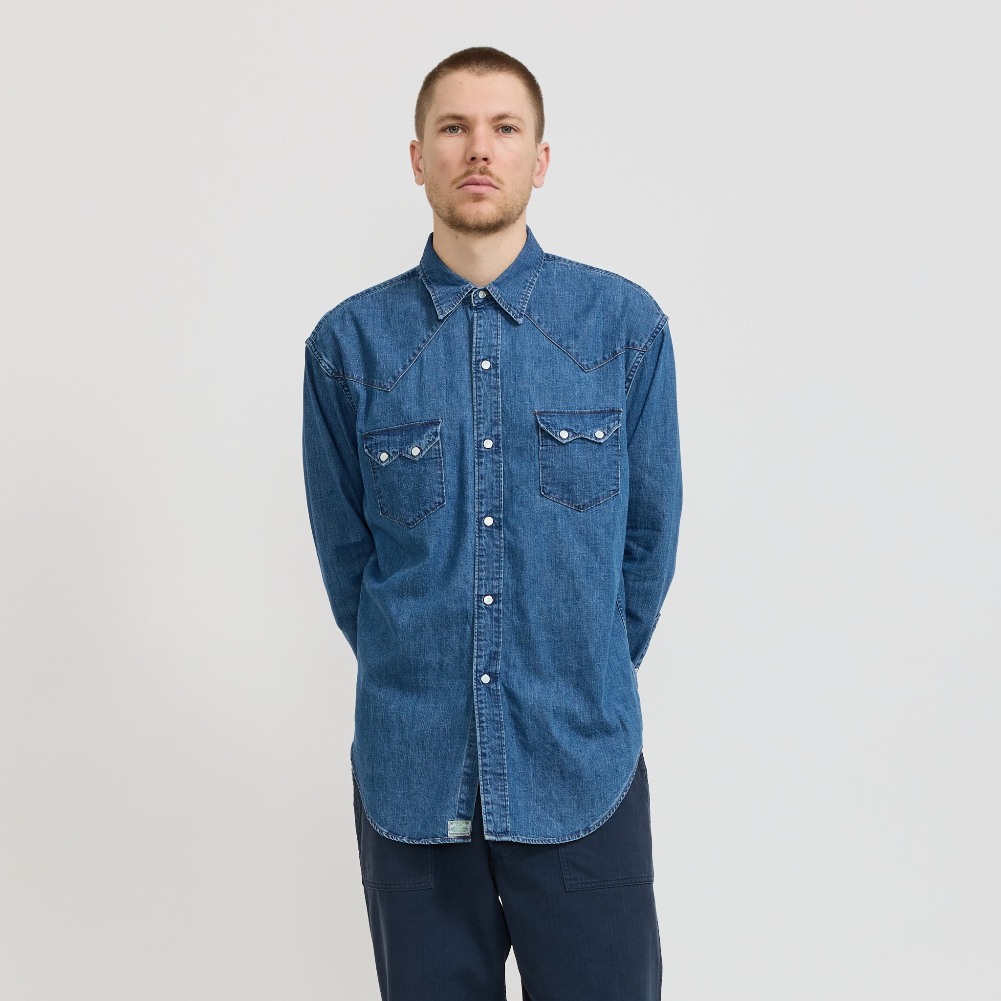 Denim Western Shirt Denim Used