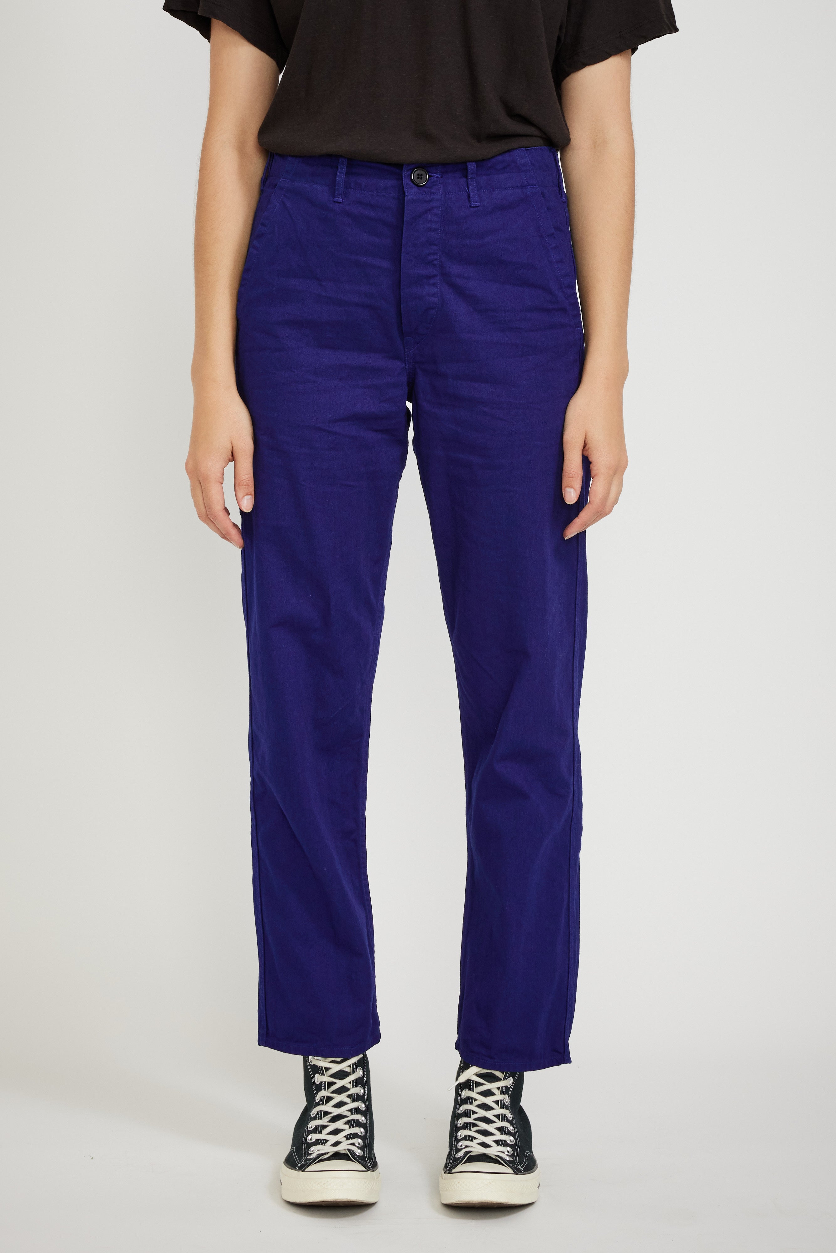 Orslow | French Work Pant Blue Womens | Maplestore