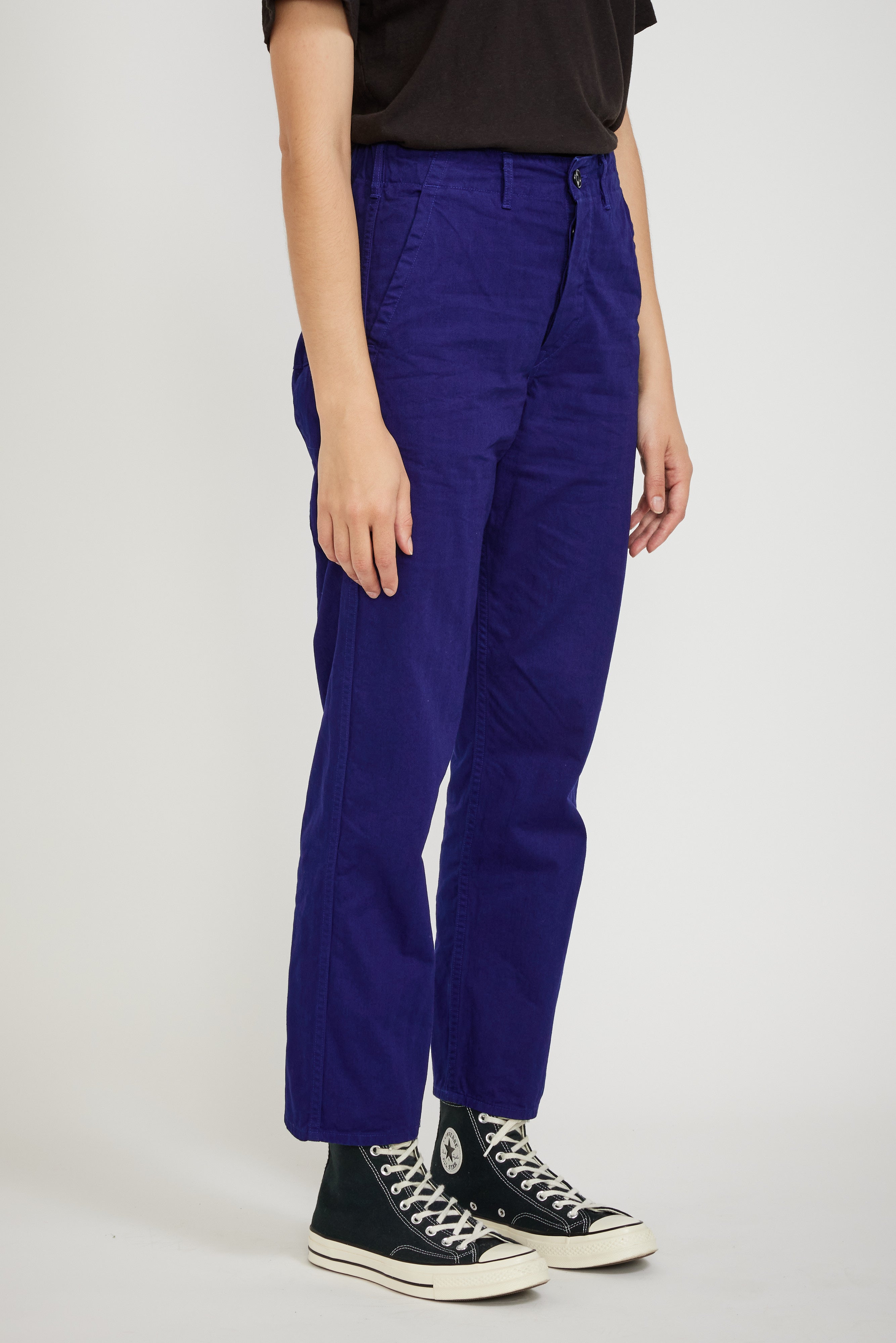 Orslow | French Work Pant Blue Womens | Maplestore