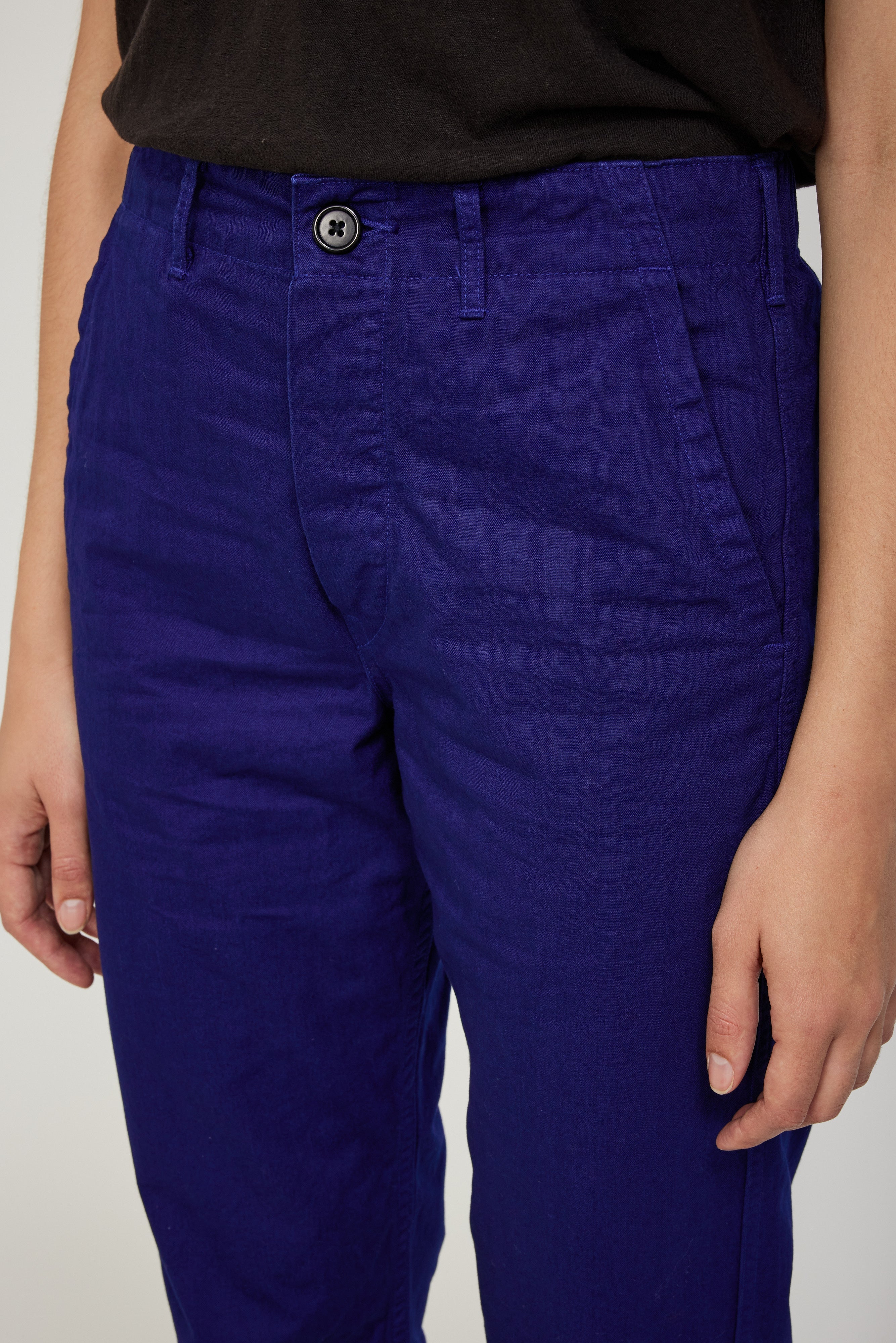 Orslow | French Work Pant Blue Womens | Maplestore