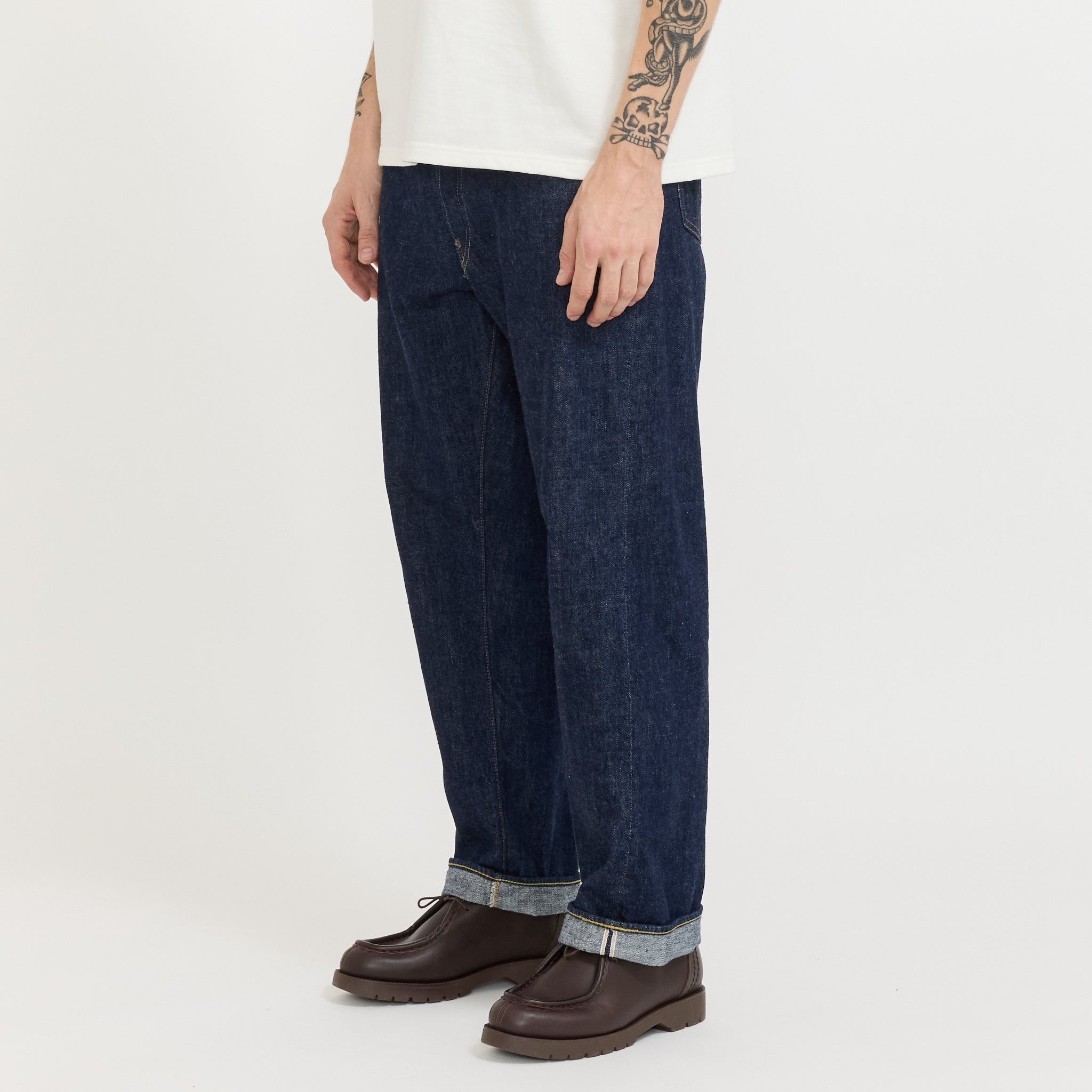 Grand Dad's Fit Denim Pants One Wash