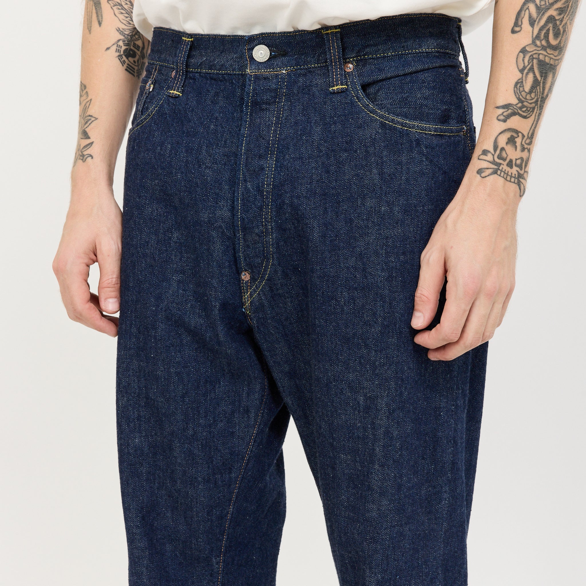 Grand Dad's Fit Denim Pants One Wash