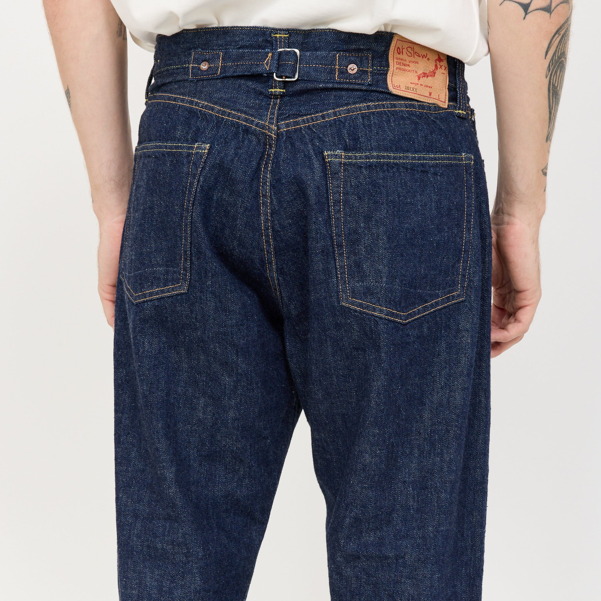 Grand Dad's Fit Denim Pants One Wash