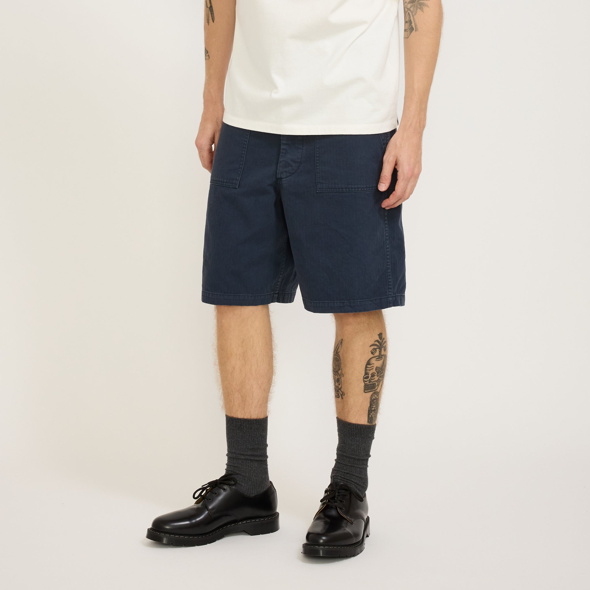 Summer Fatigue Shorts Navy