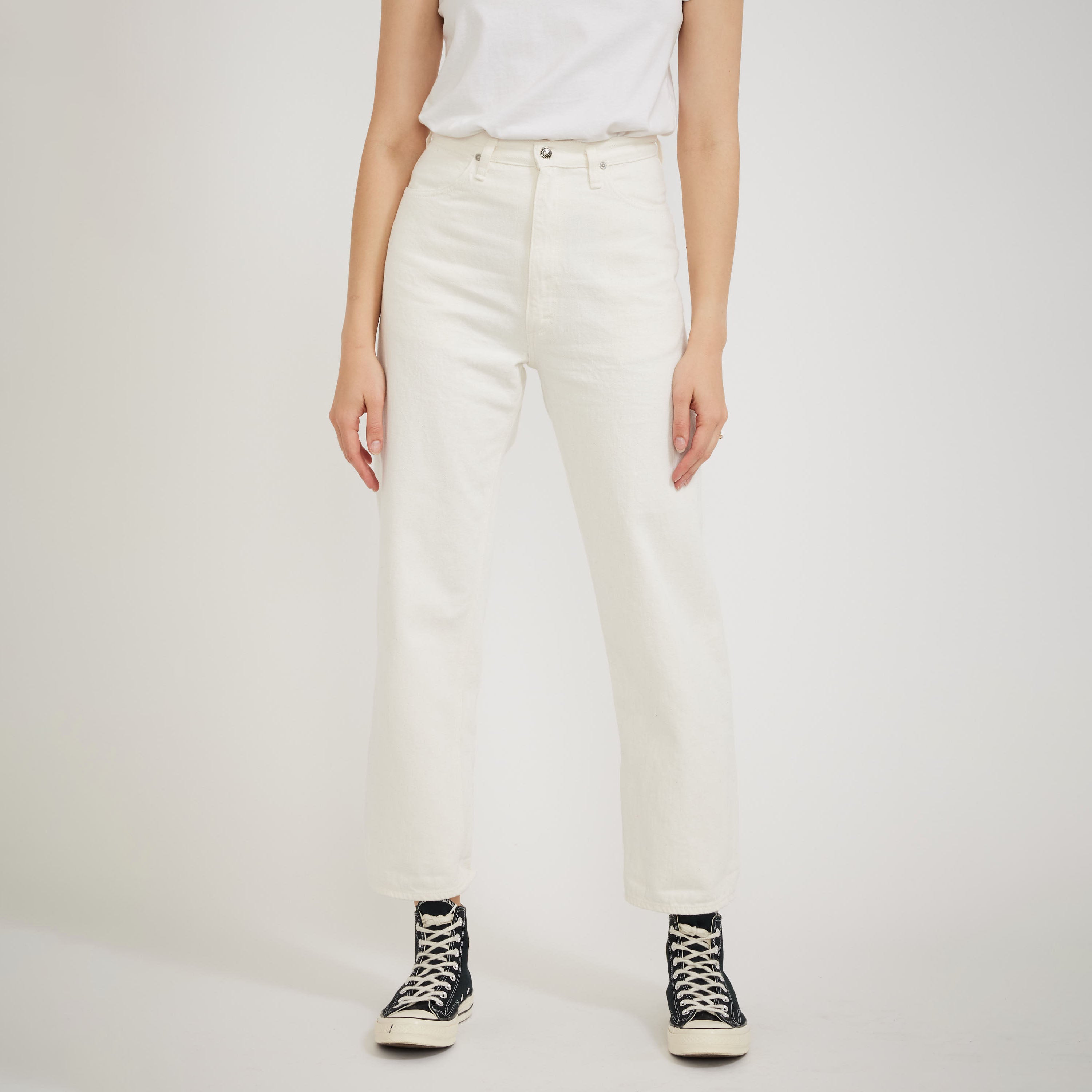 Orslow | High Waist Original Selvedge White (Jasmin) | Maplestore