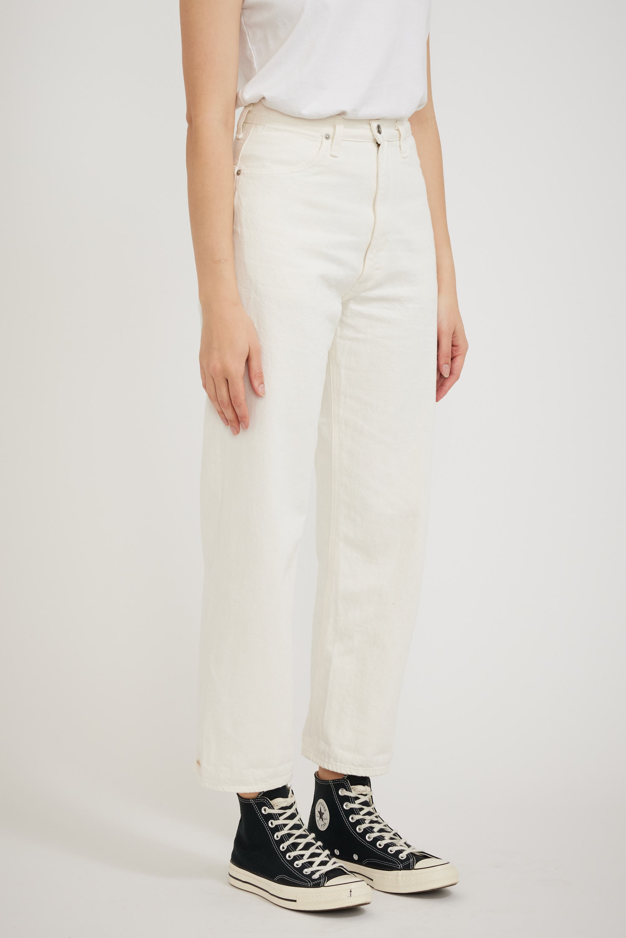 Orslow | High Waist Original Selvedge White (Jasmin) | Maplestore