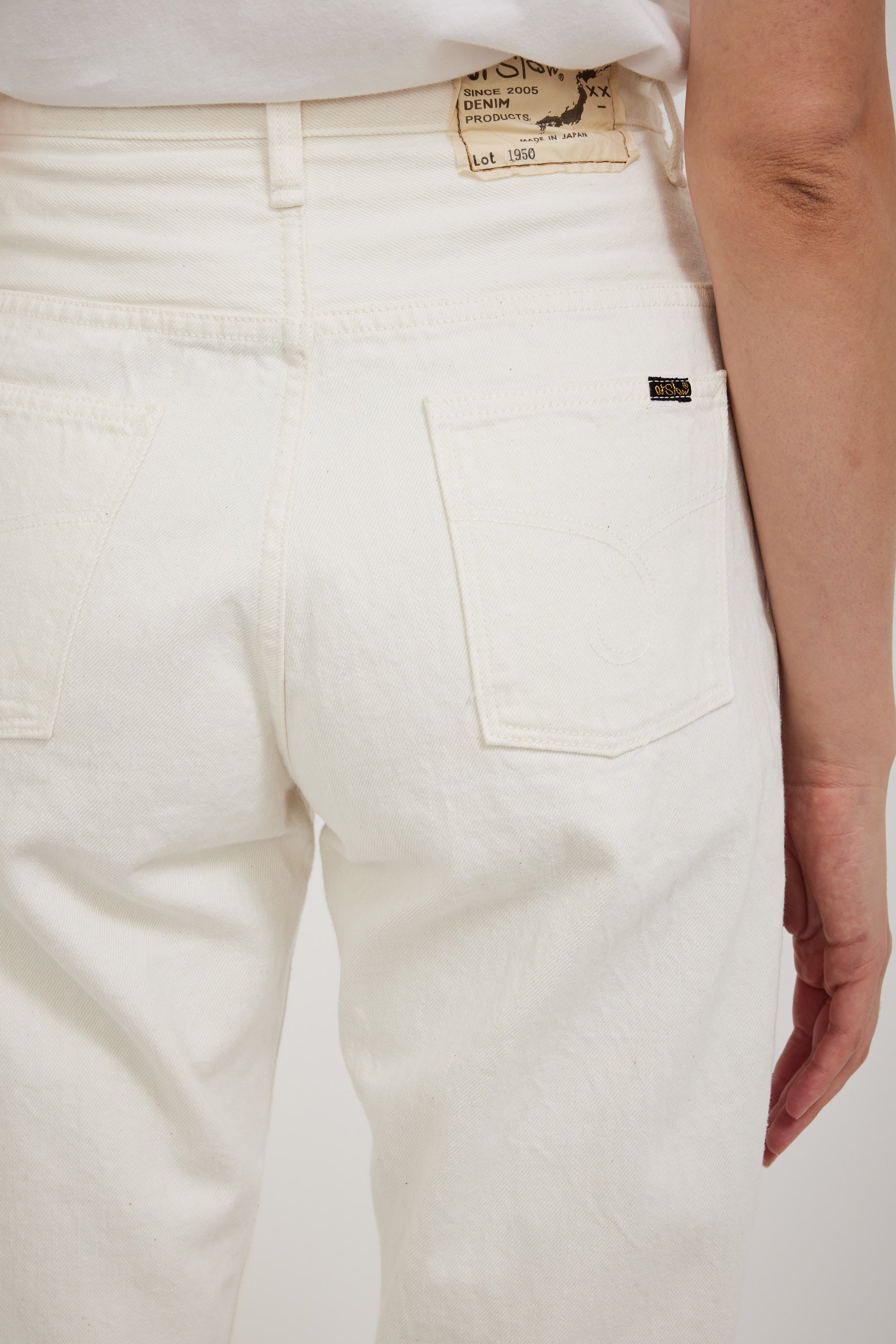 Orslow | High Waist Original Selvedge White (Jasmin) | Maplestore