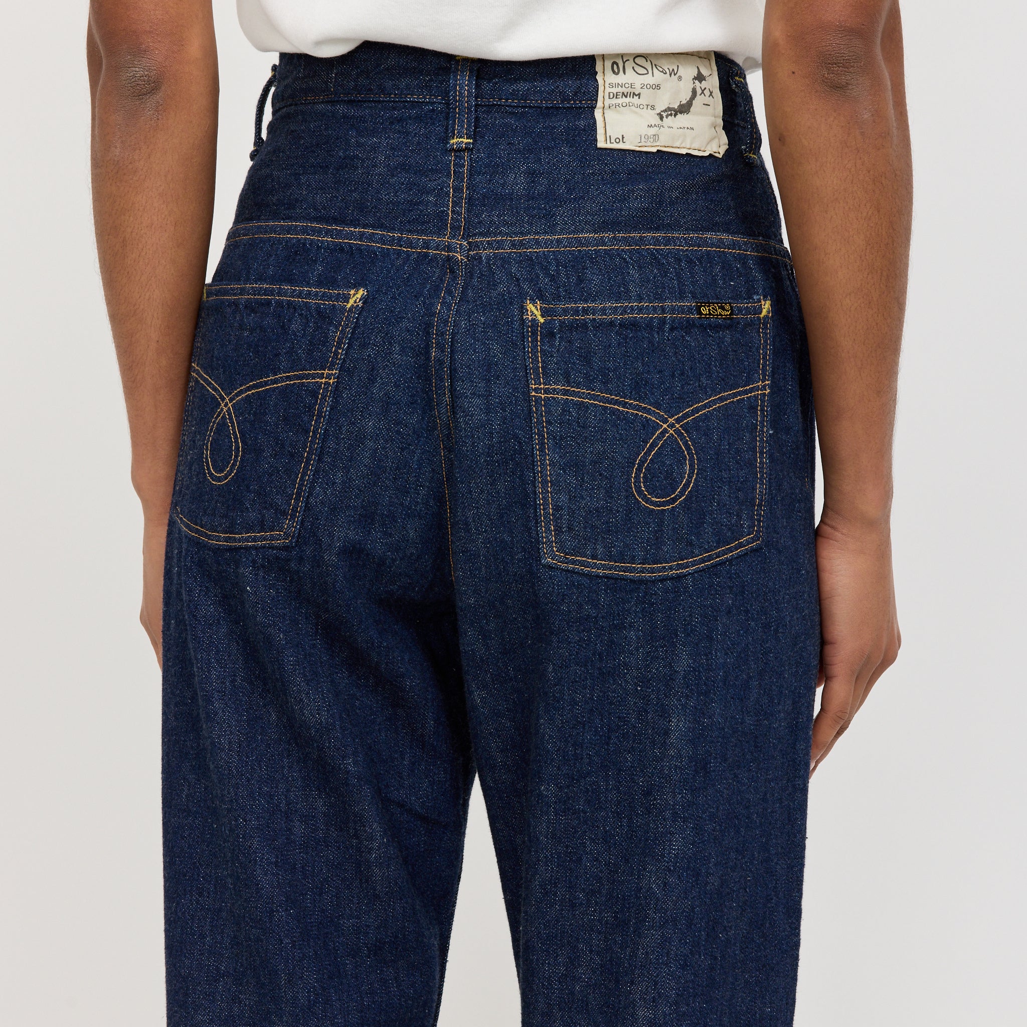 Orslow | High Waist Original Selvedge One Wash (Jasmin) | Maplestore