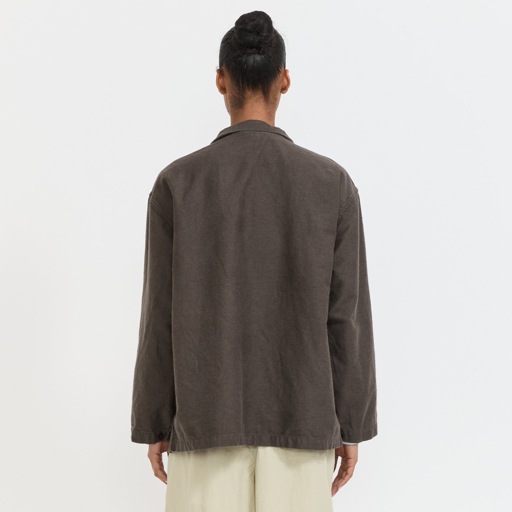 Moleskin Relax Fit Simple Work Jacket Charcoal Grey