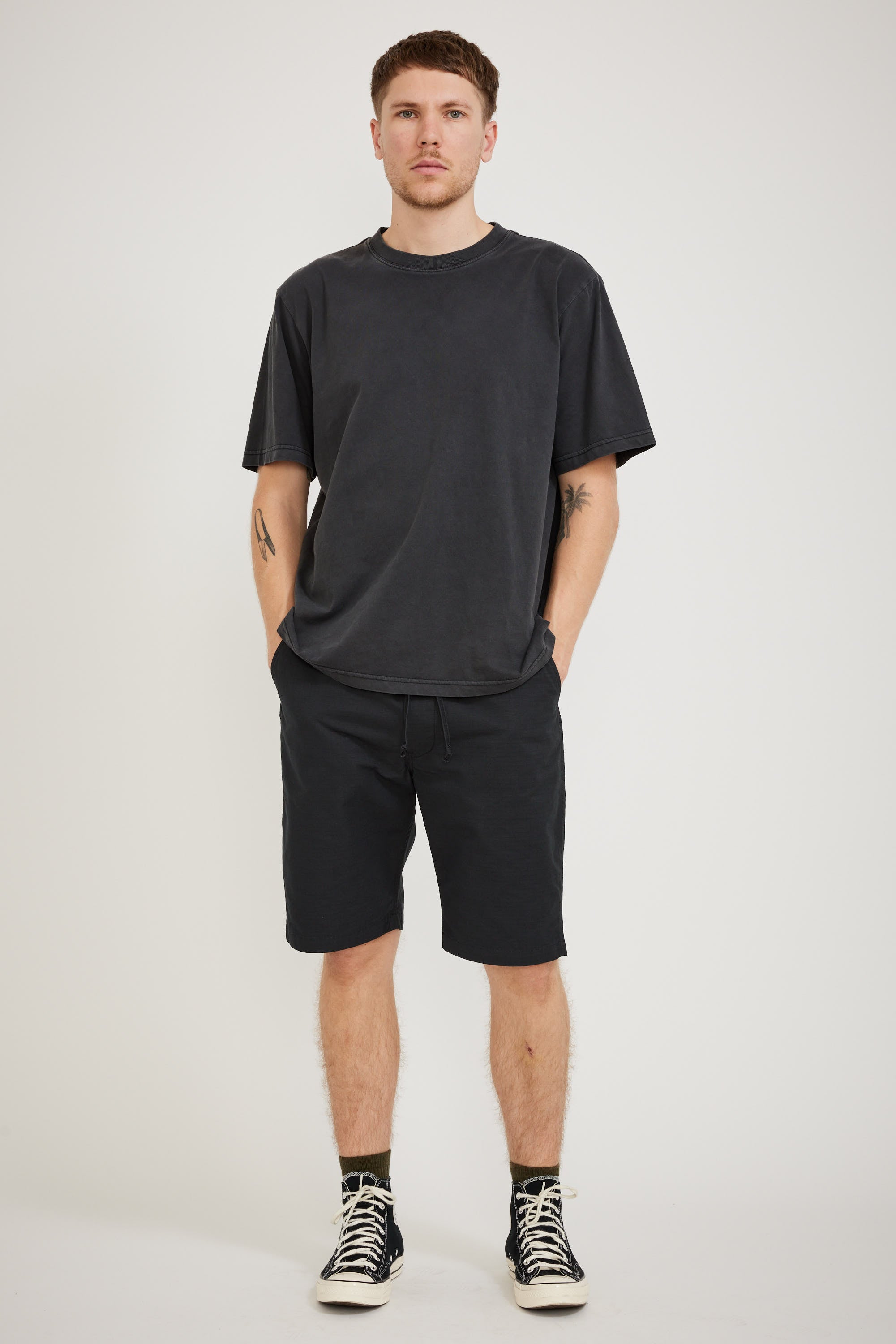 Orslow | New Yorker Shorts Sumi Black | Maplestore