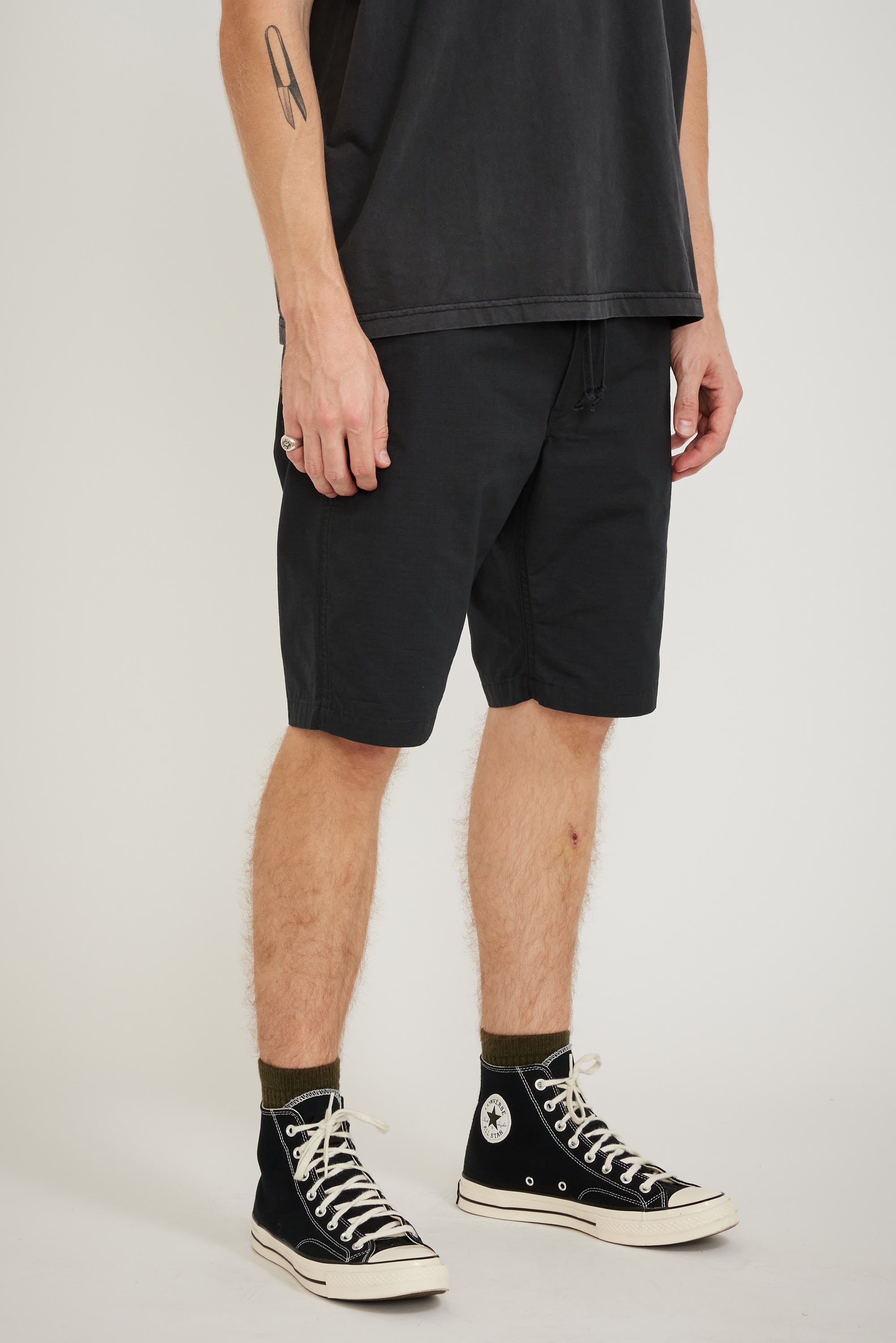 Orslow | New Yorker Shorts Sumi Black | Maplestore