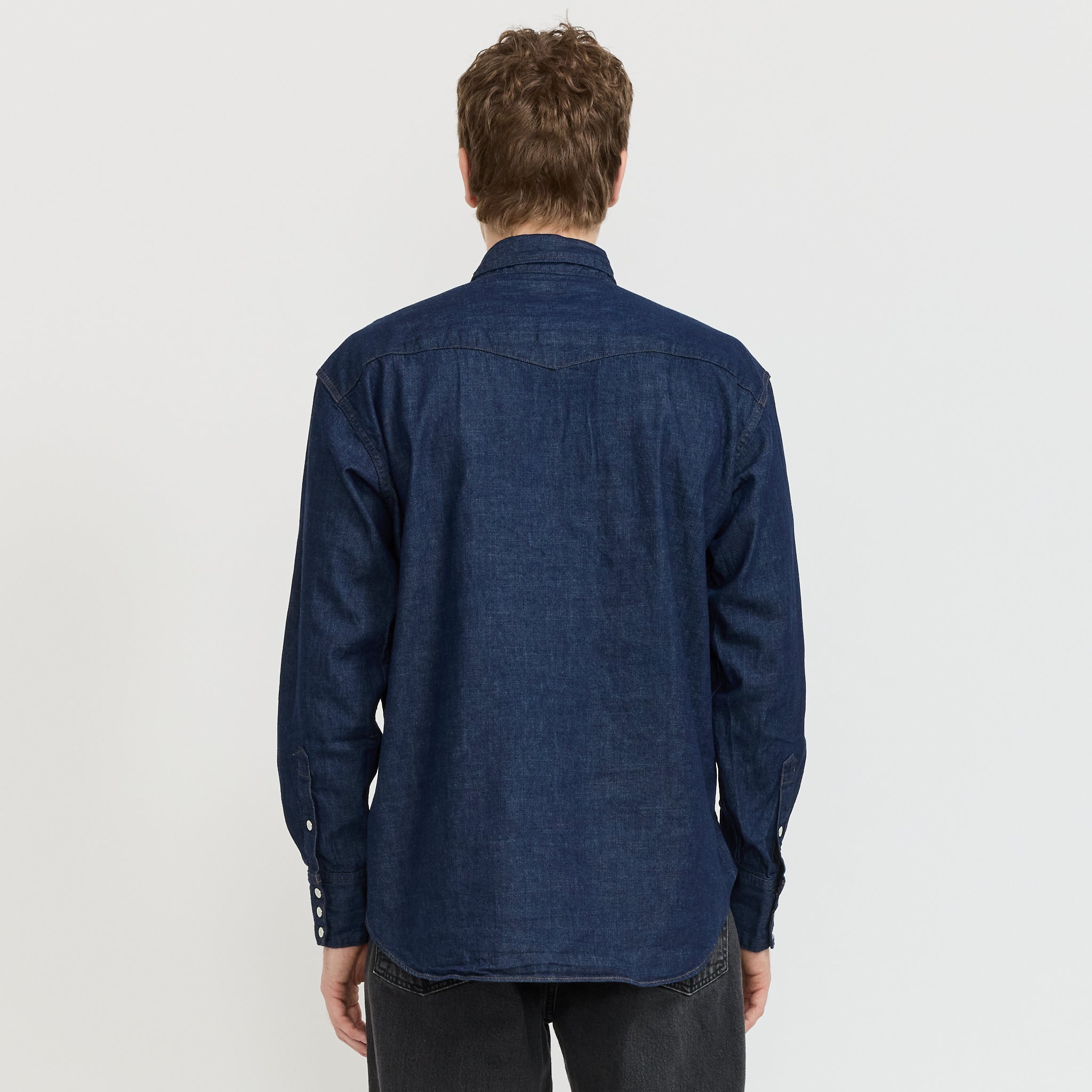 Denim Western Shirt One Wash