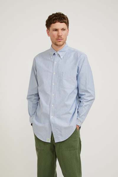 Orslow | Oxford Standard Button Down Shirt Light Blue | Maplestore