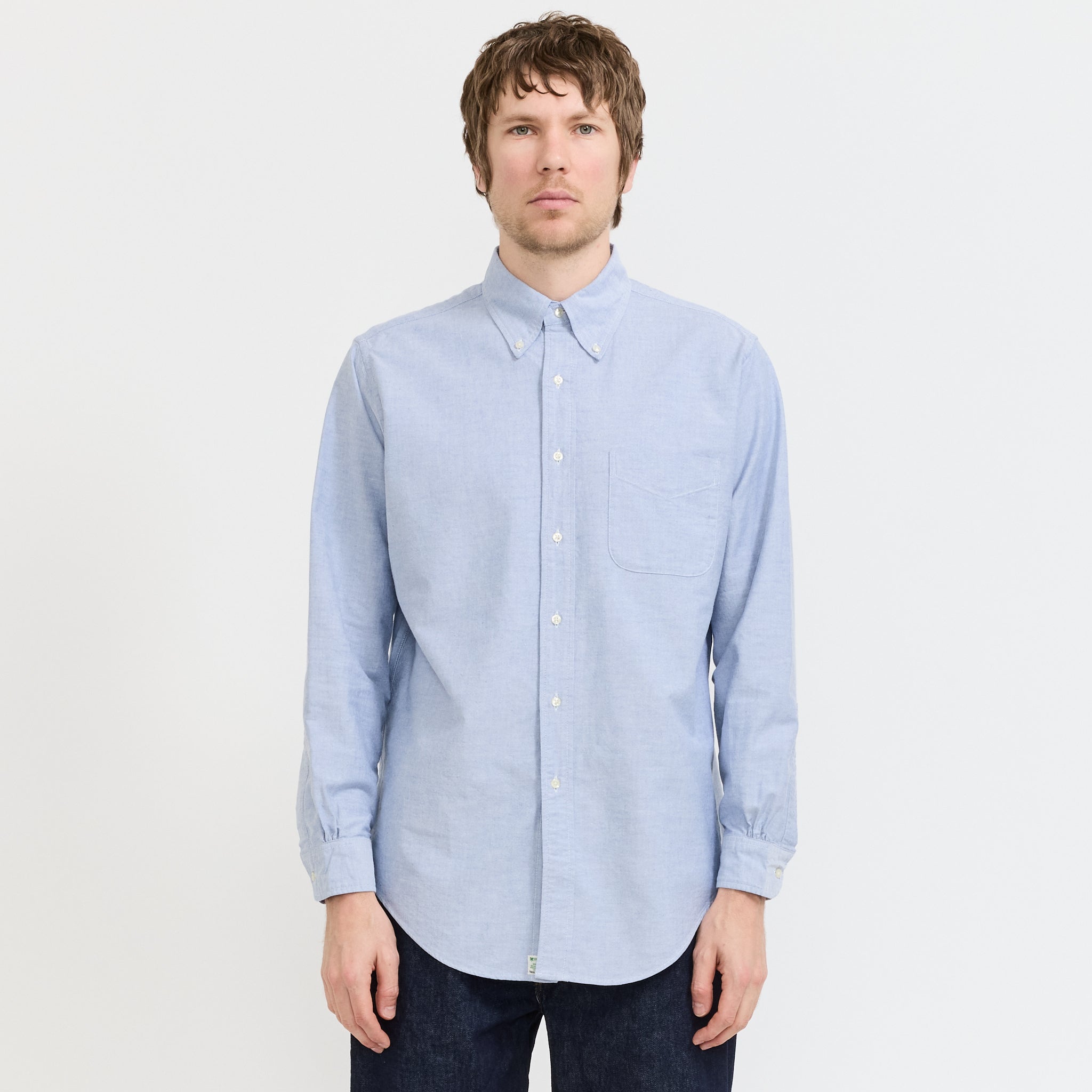 Oxford Standard Button Down Shirt Light Blue