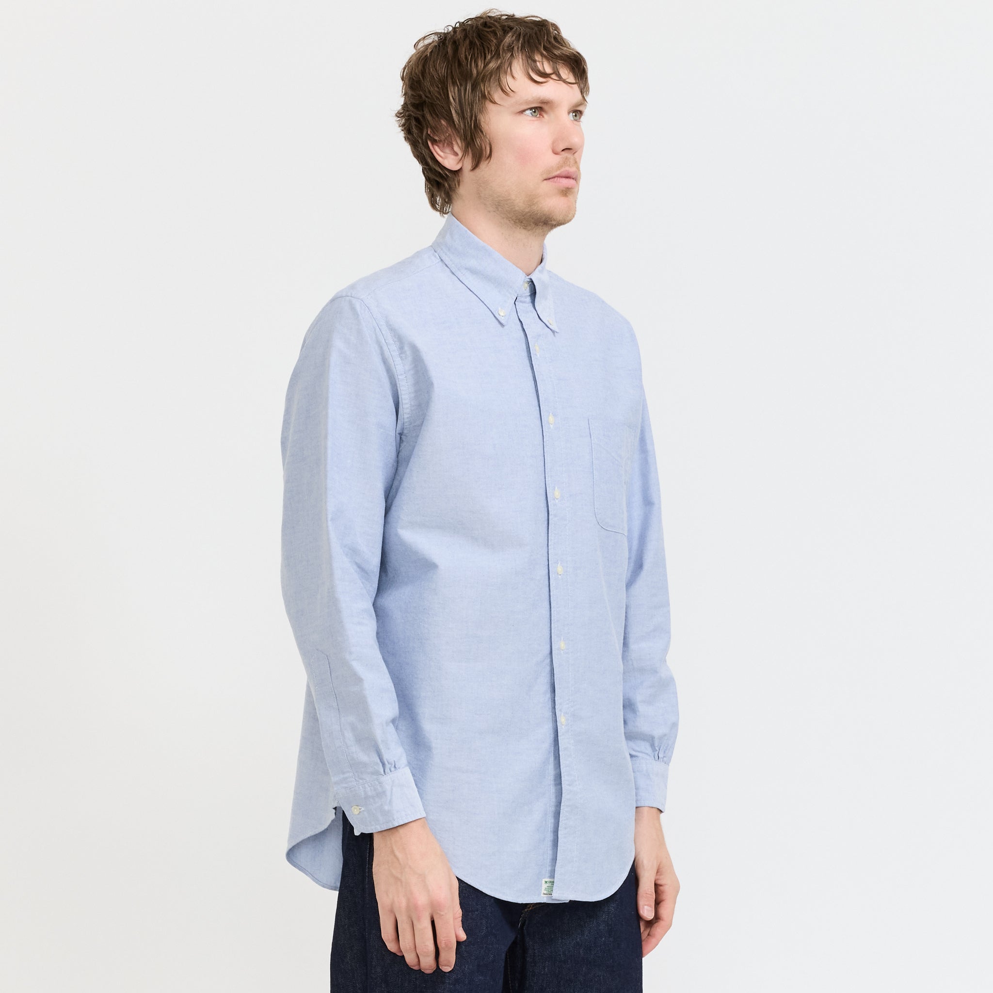 Oxford Standard Button Down Shirt Light Blue